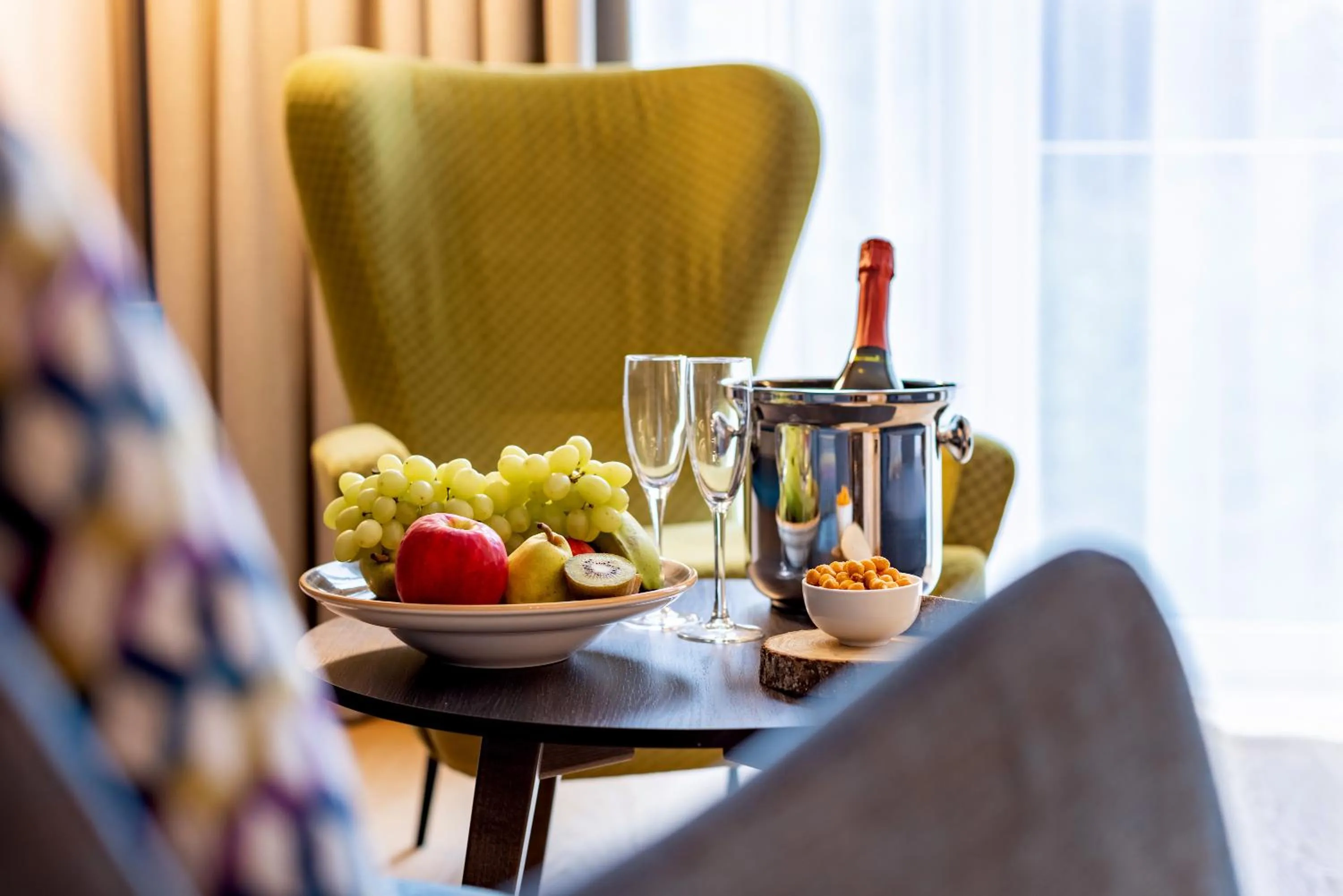 Living room in Parkhotel Maximilian Ottobeuren