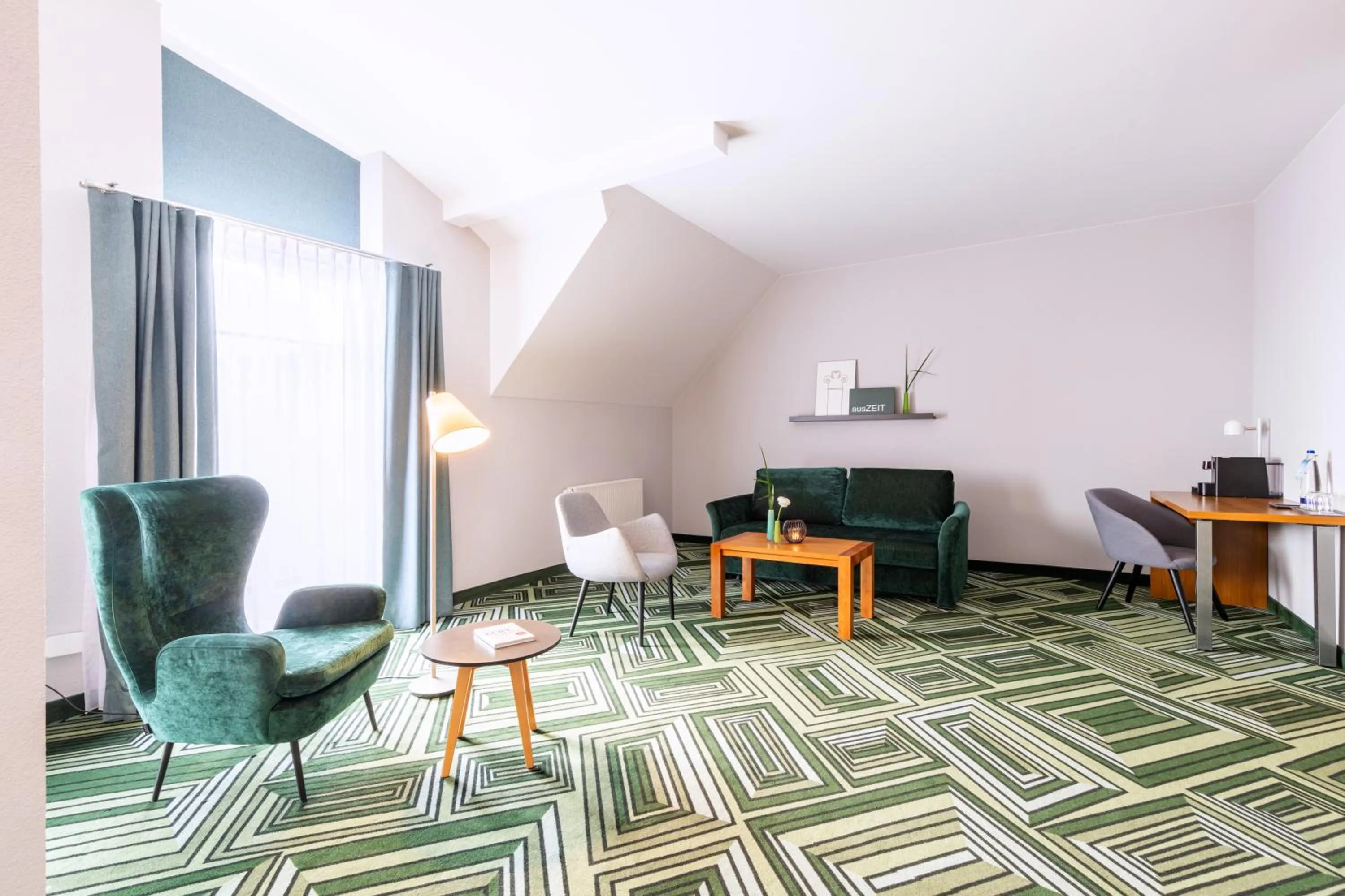 Seating area in Parkhotel Maximilian Ottobeuren