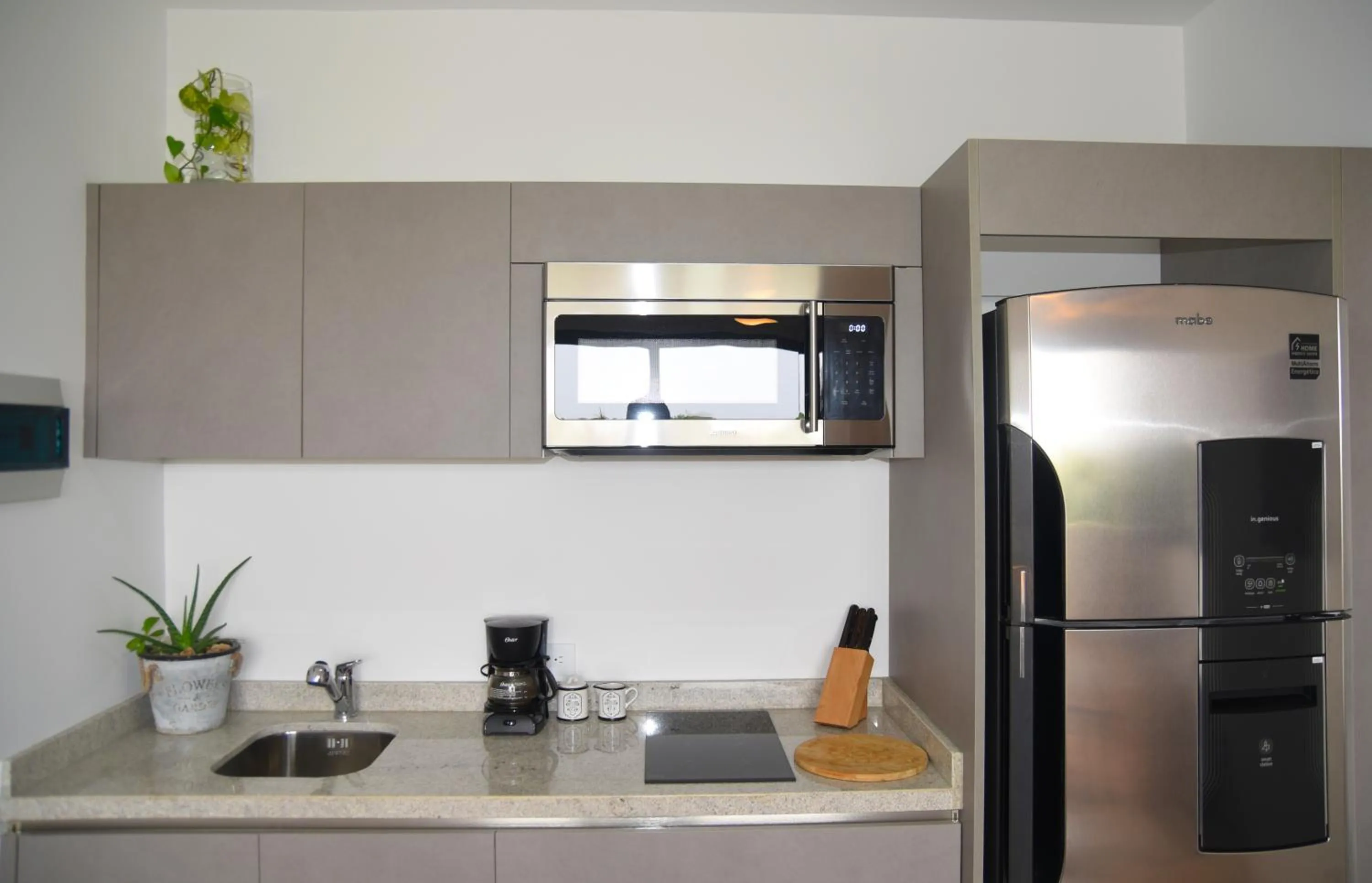Kitchen or kitchenette in Suites calle 38