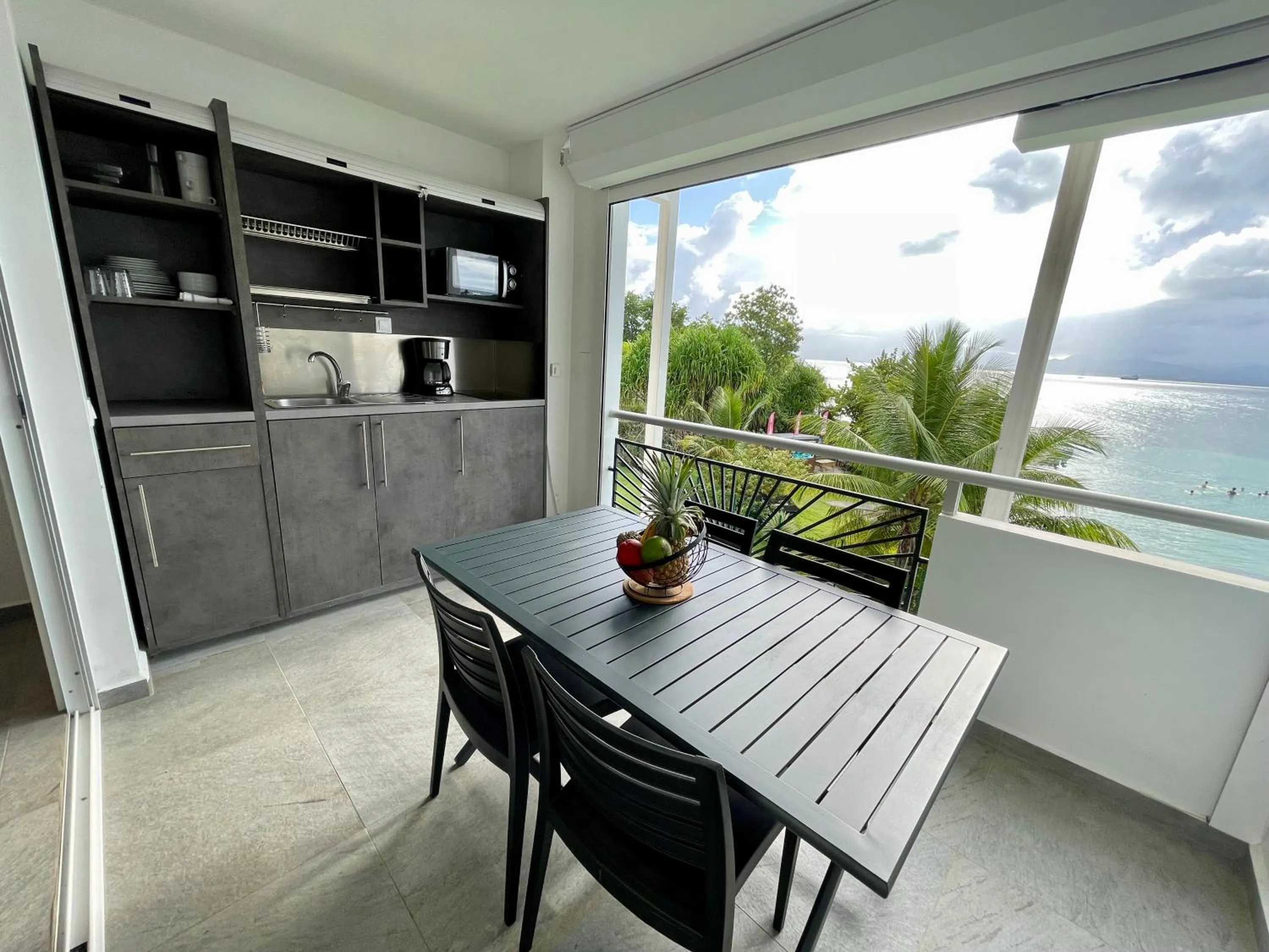 Patio in Karaibes Hotel