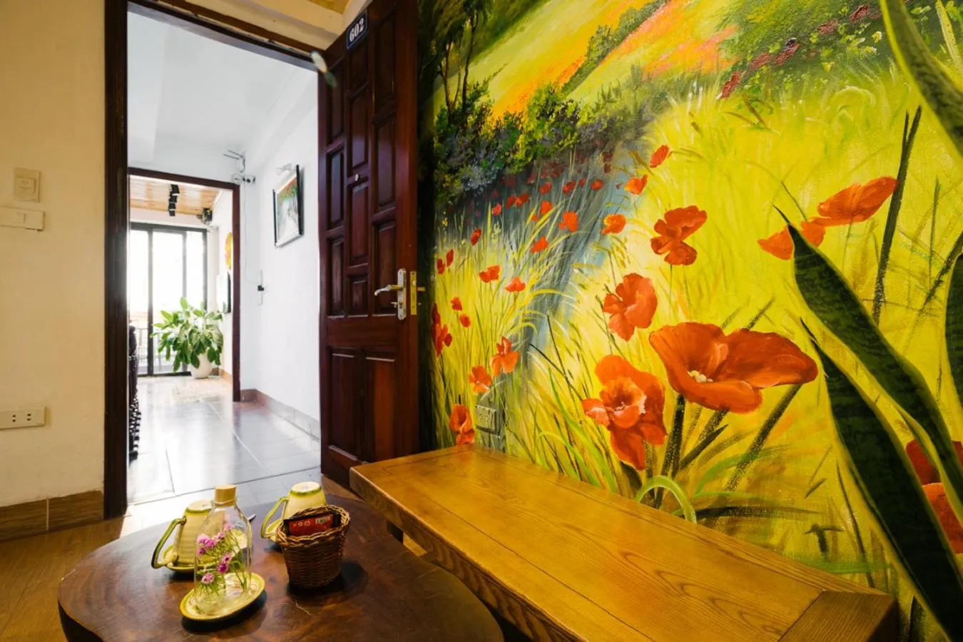 Bedroom in The Autumn Homestel