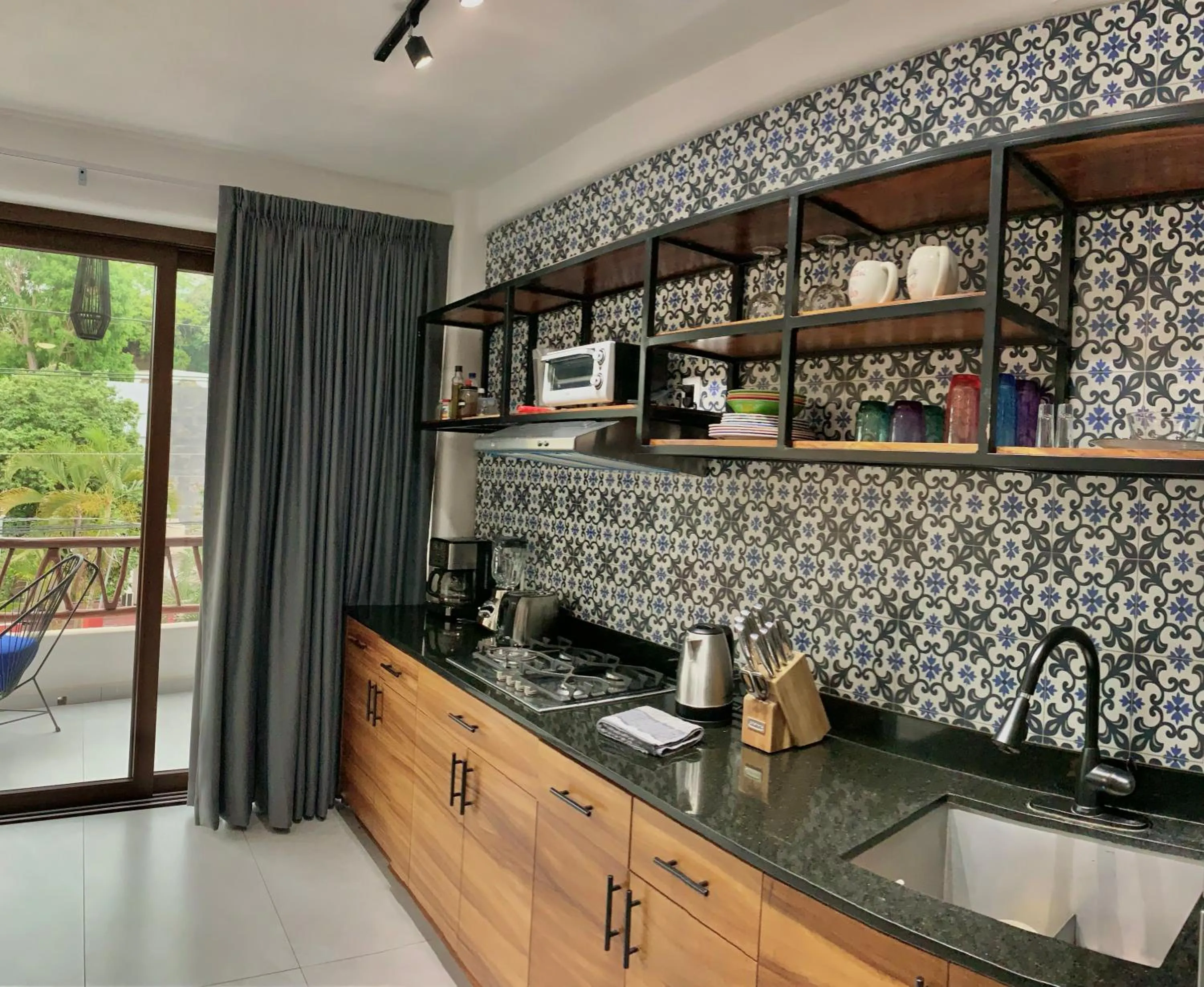 Kitchen or kitchenette in Casa Makawe ONLY ADULTS