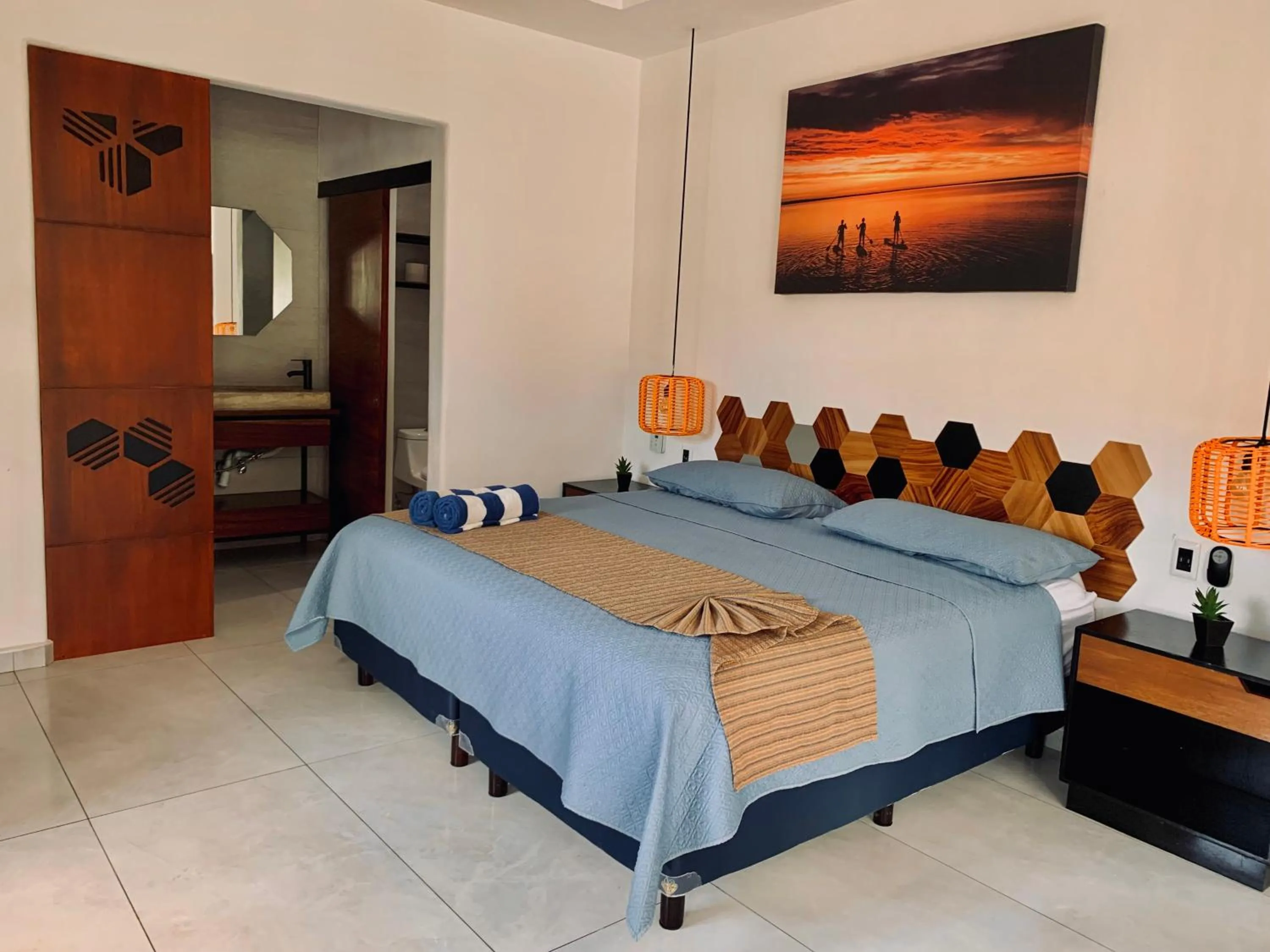 Bed in Casa Makawe ONLY ADULTS