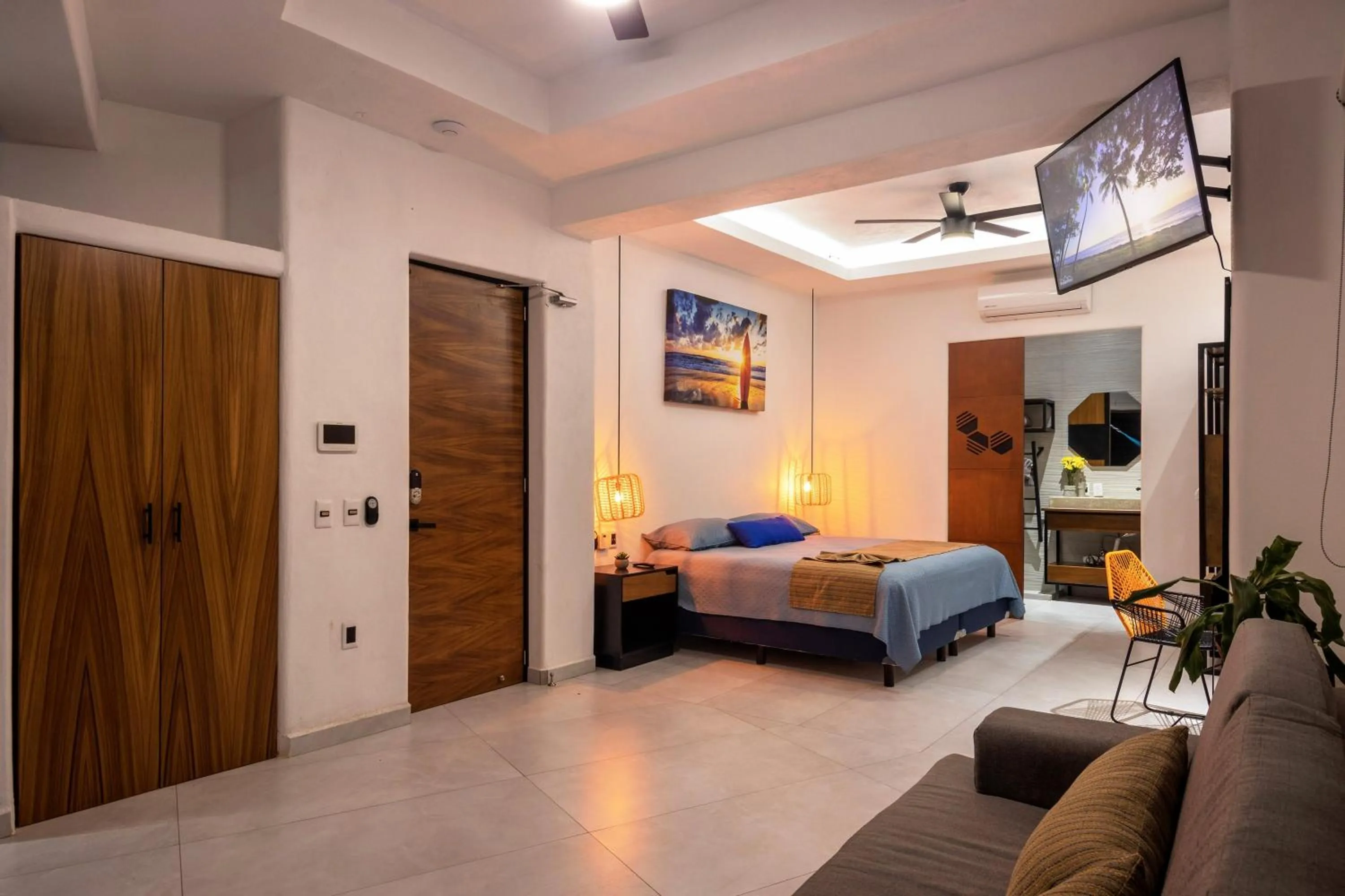 Bedroom, Bed in Casa Makawe ONLY ADULTS