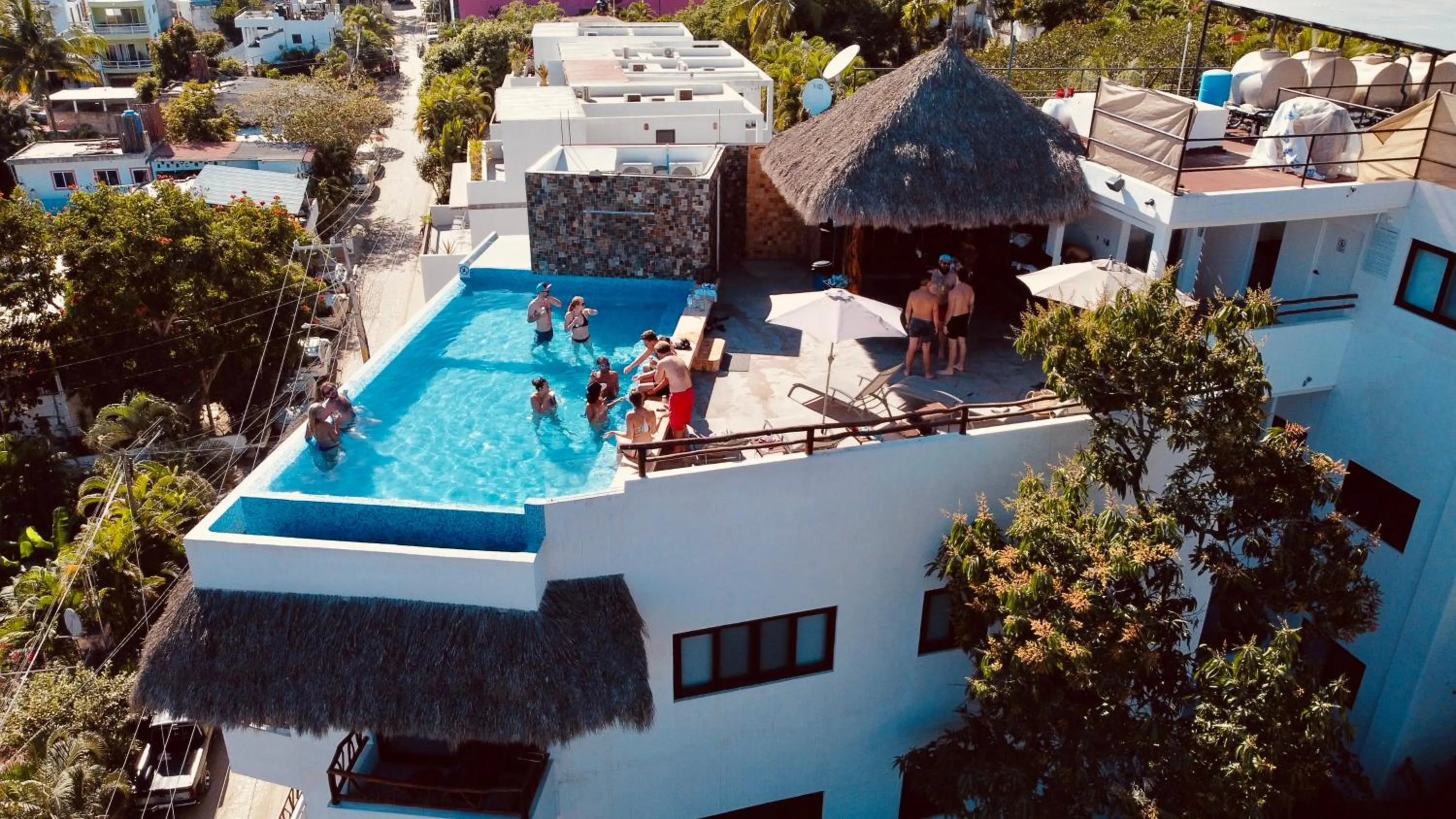 Swimming pool in Casa Makawe ONLY ADULTS