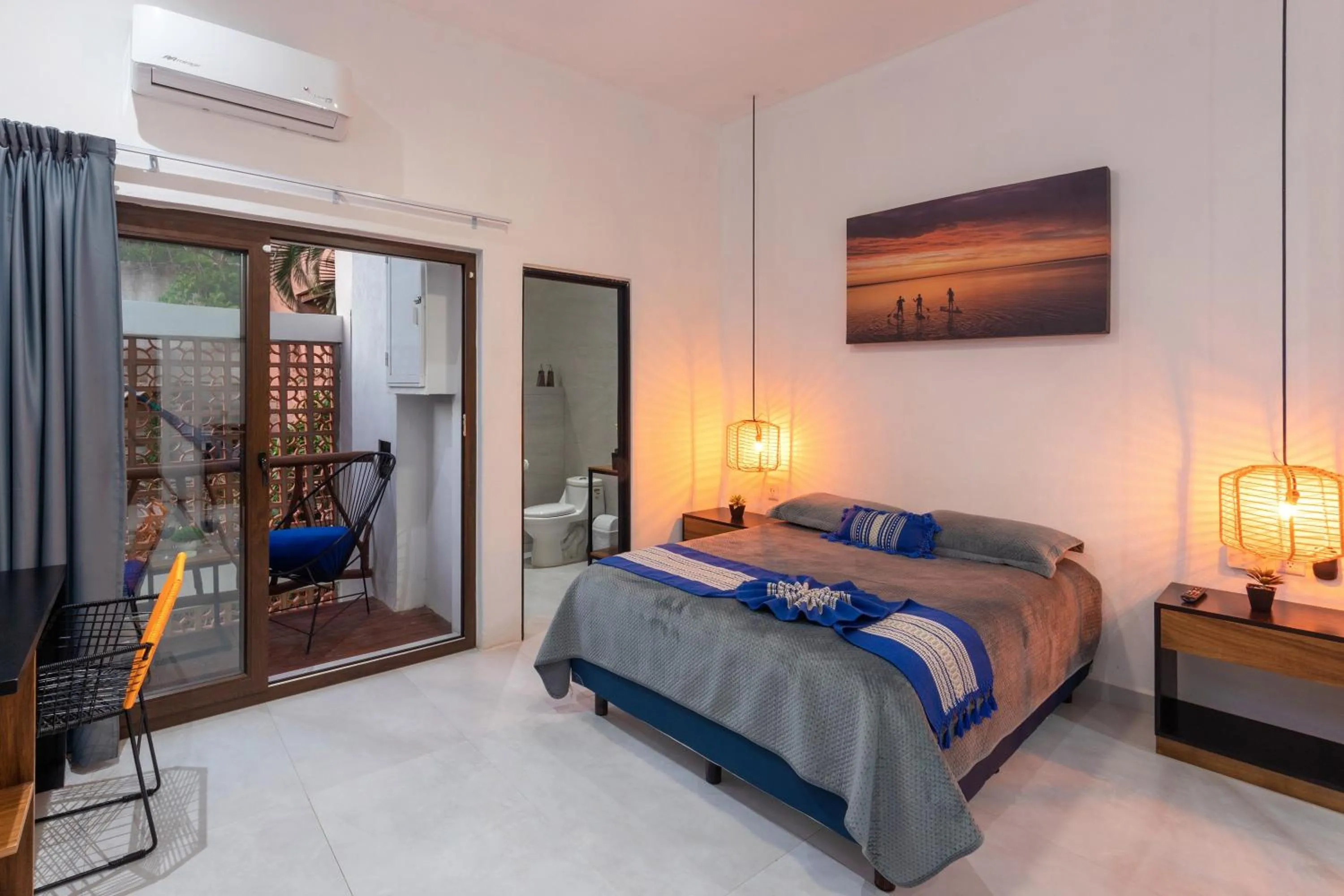 Bed in Casa Makawe ONLY ADULTS