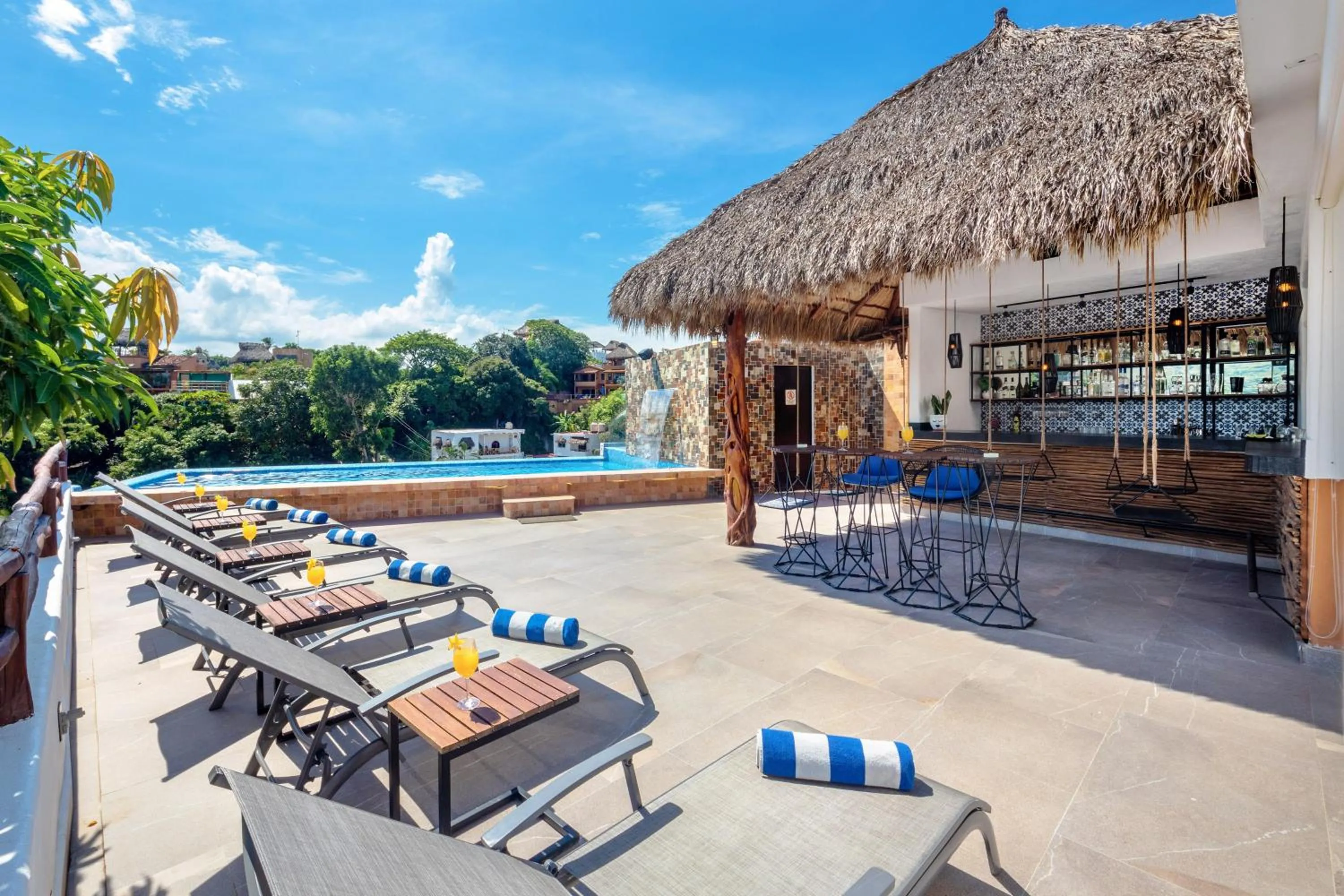 Pool view in Casa Makawe ONLY ADULTS