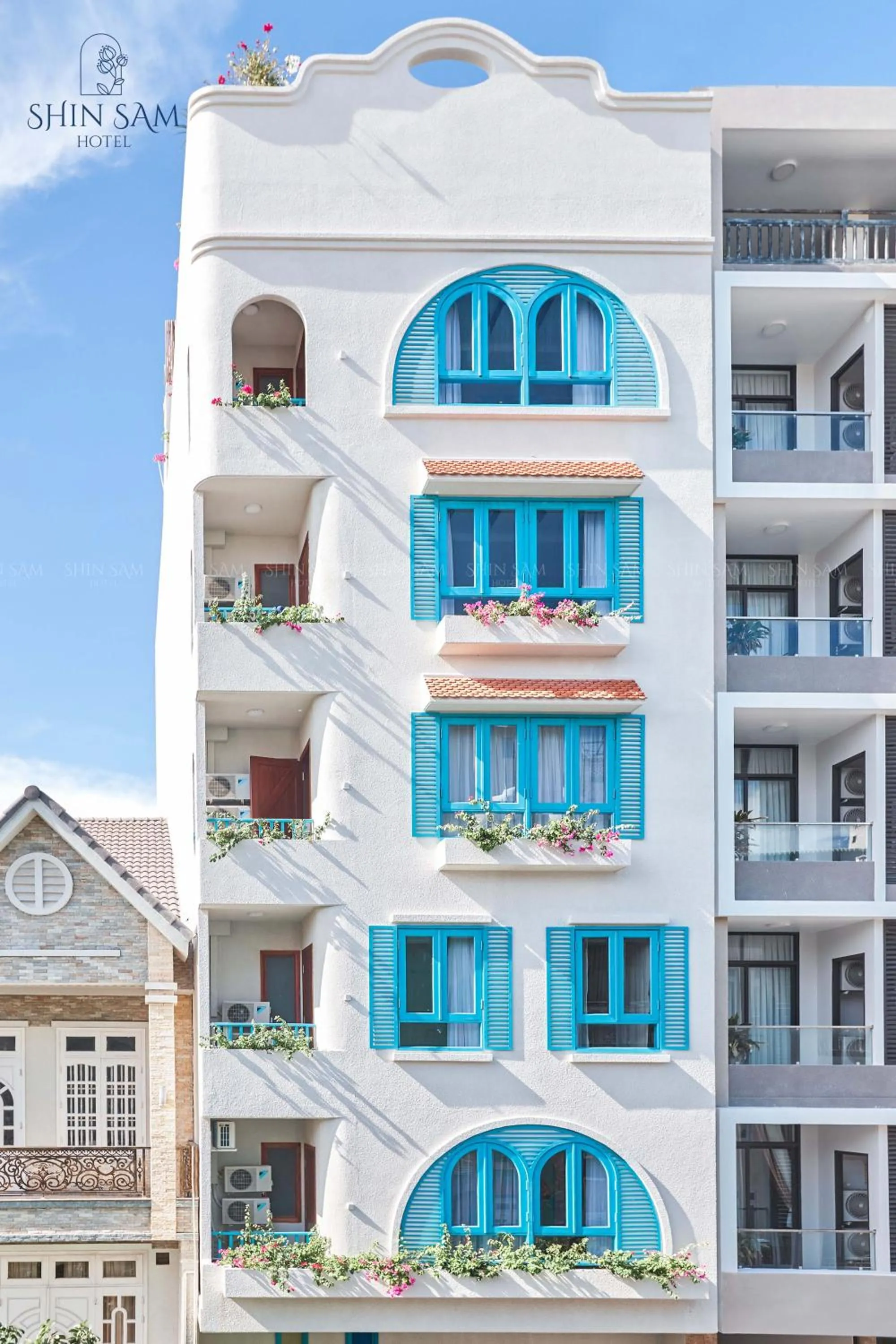 Property building in Shin Sam Boutique Hotel