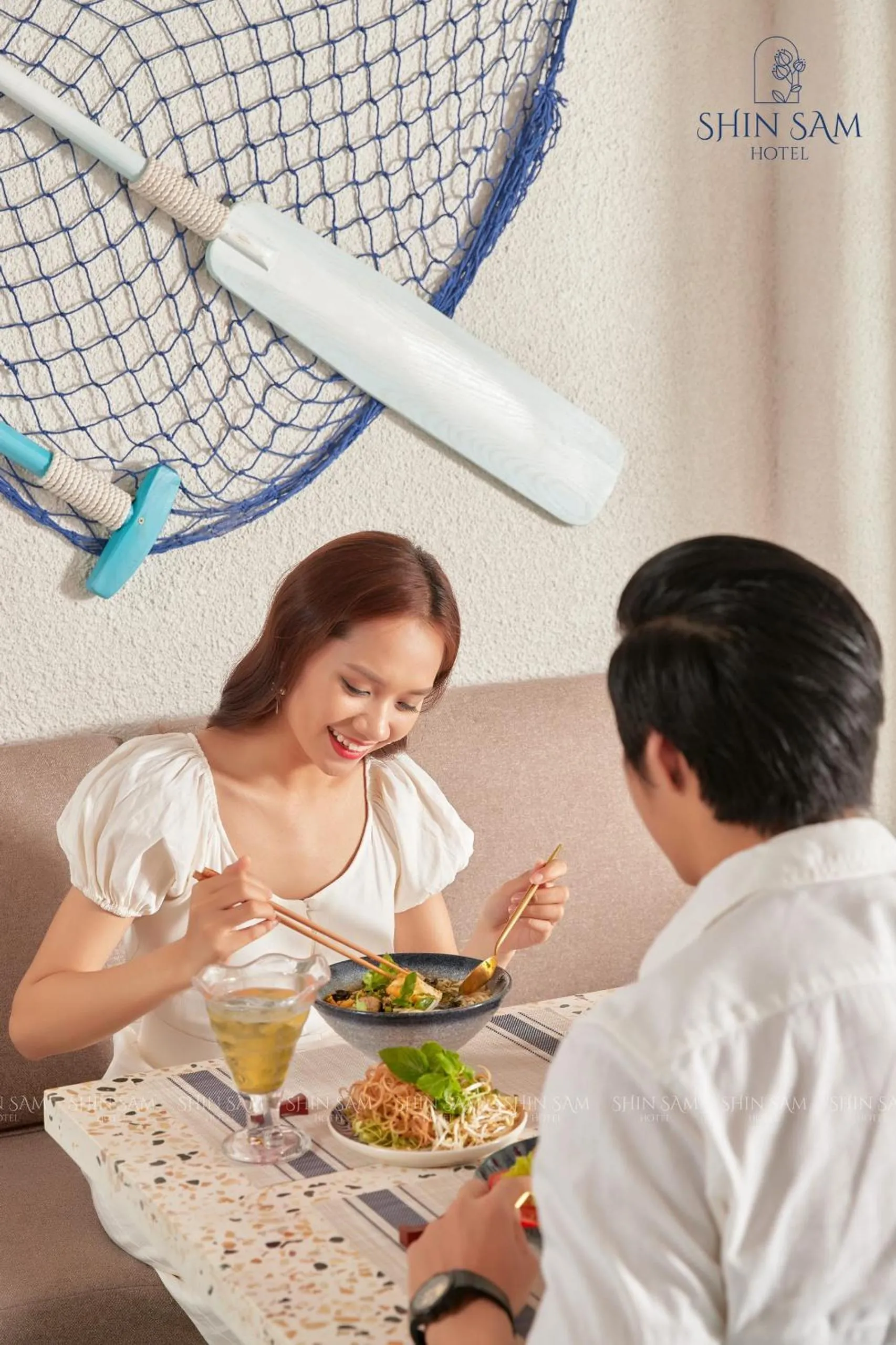 Breakfast in Shin Sam Boutique Hotel