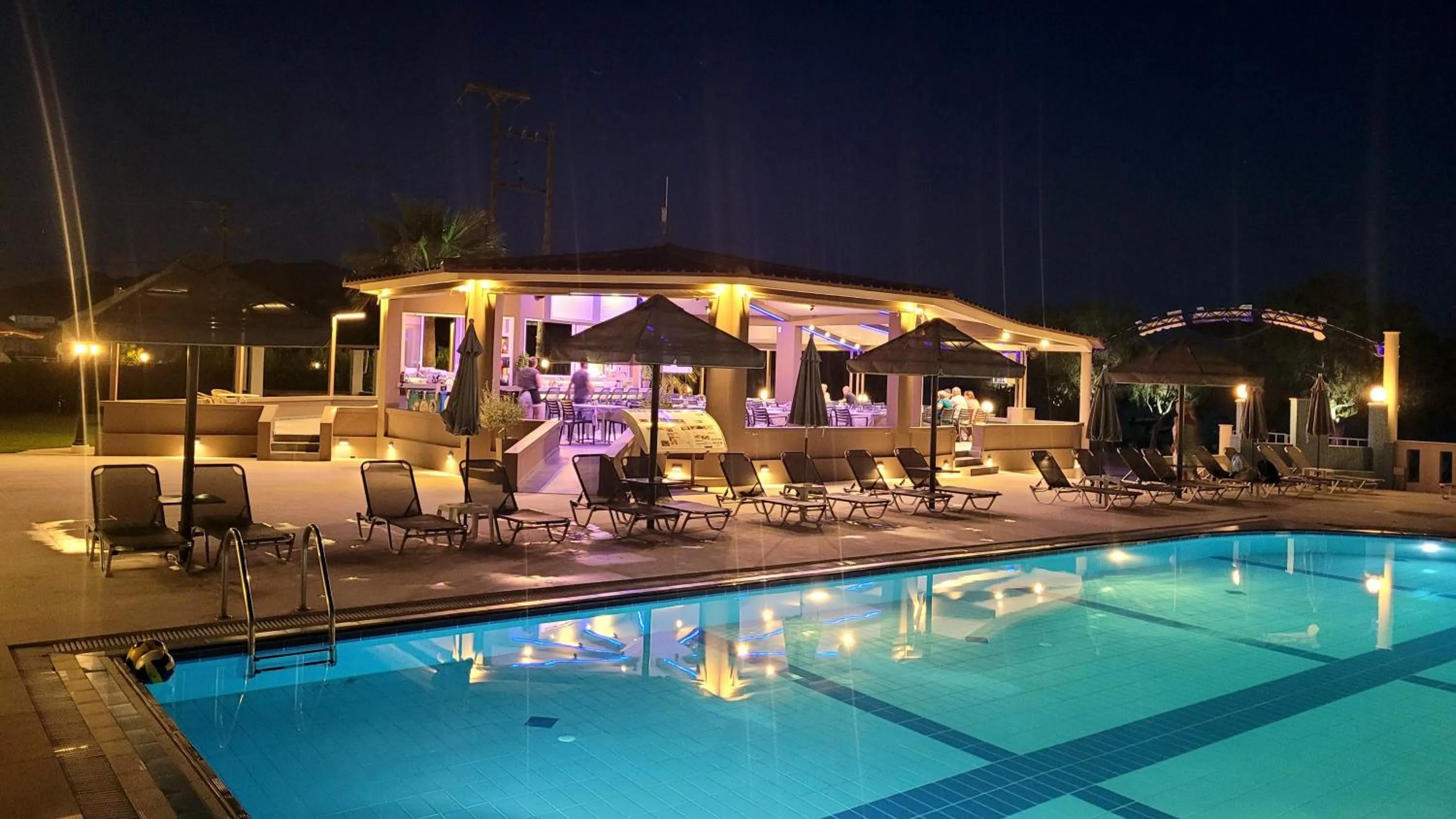 Restaurant/places to eat in Jannos Beach hotel