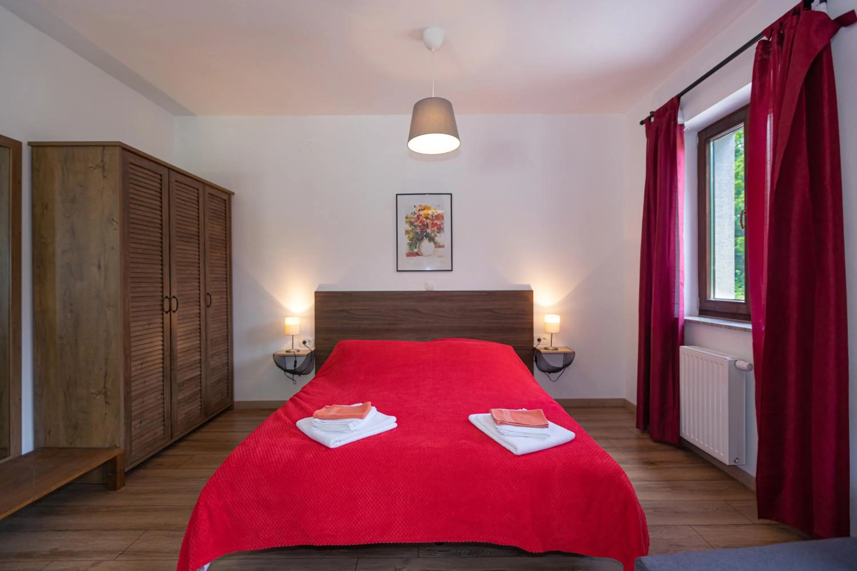 Bed in B&B Green Serenity Plitvice Lakes