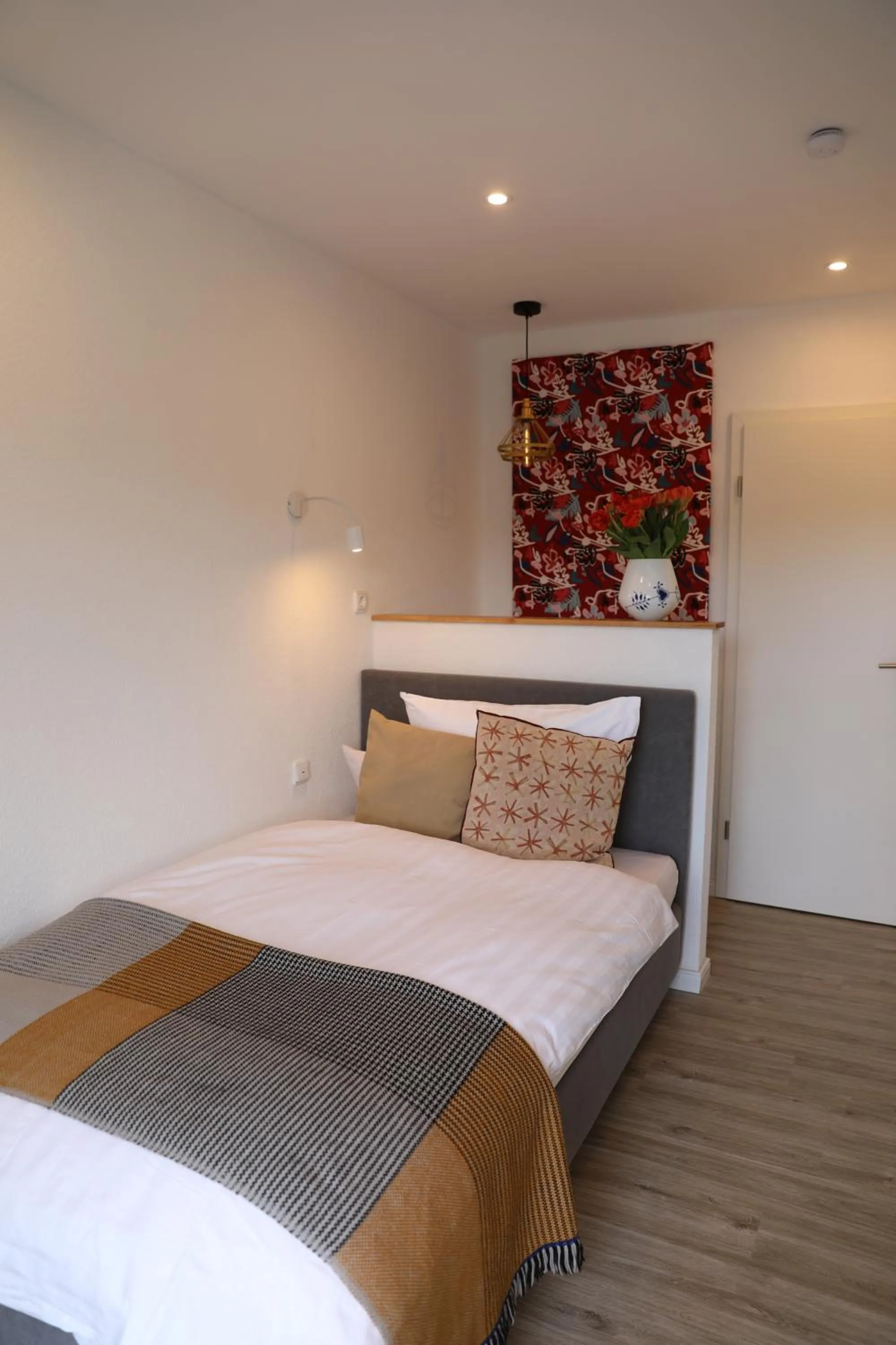 Bed in Hotel Weinlaube