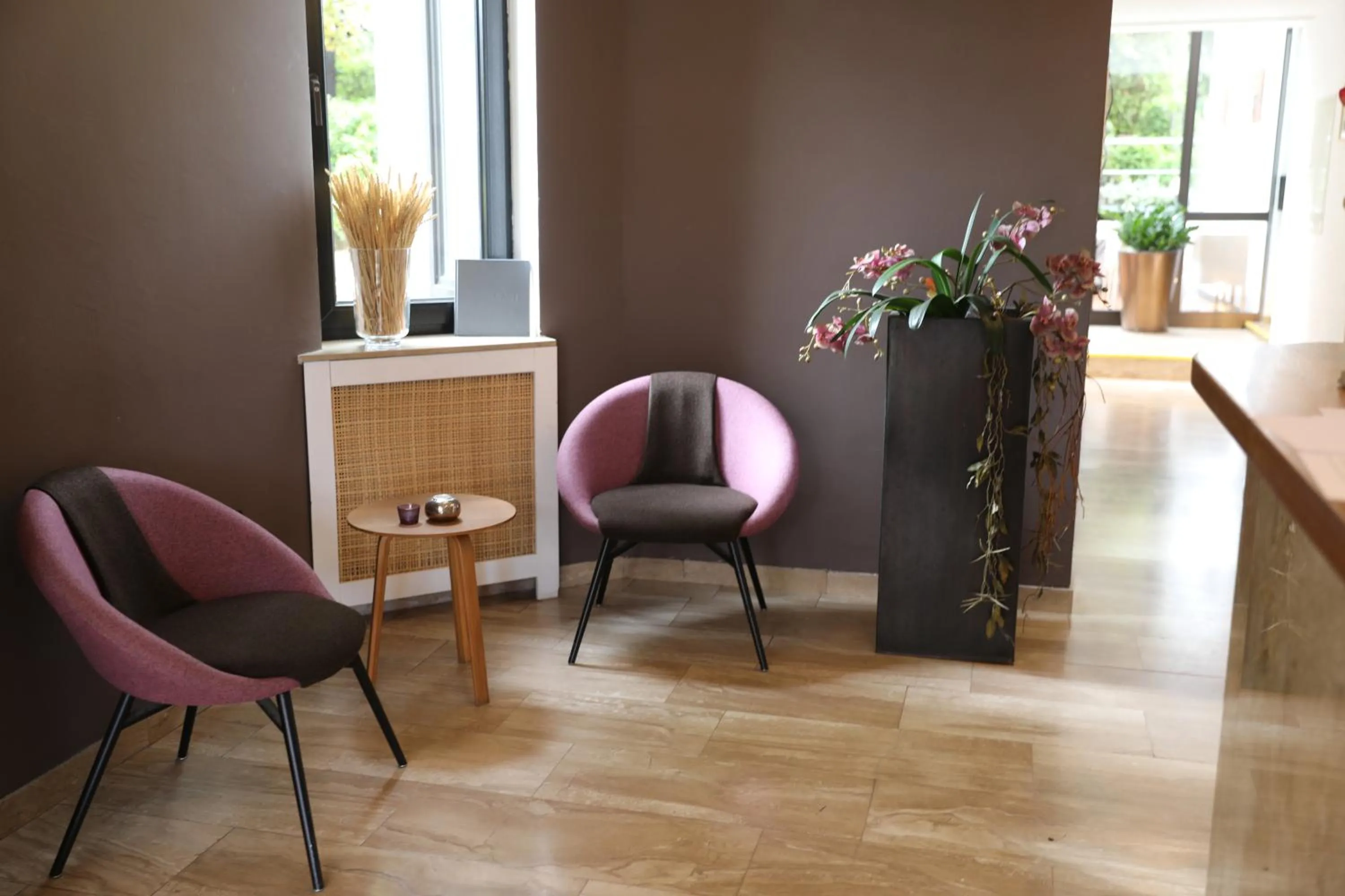 Lobby or reception in Hotel Weinlaube