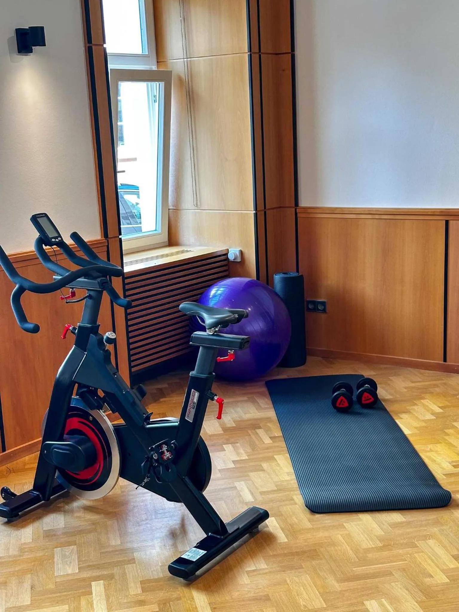 Fitness centre/facilities in Hotel Goldener Knopf