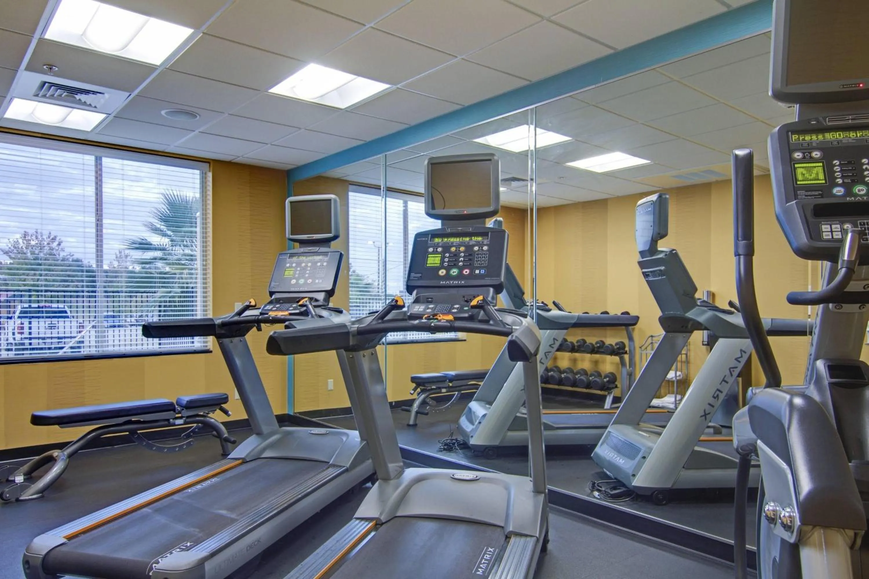 Fitness centre/facilities in Fairfield Inn and Suites by Marriott Natchitoches