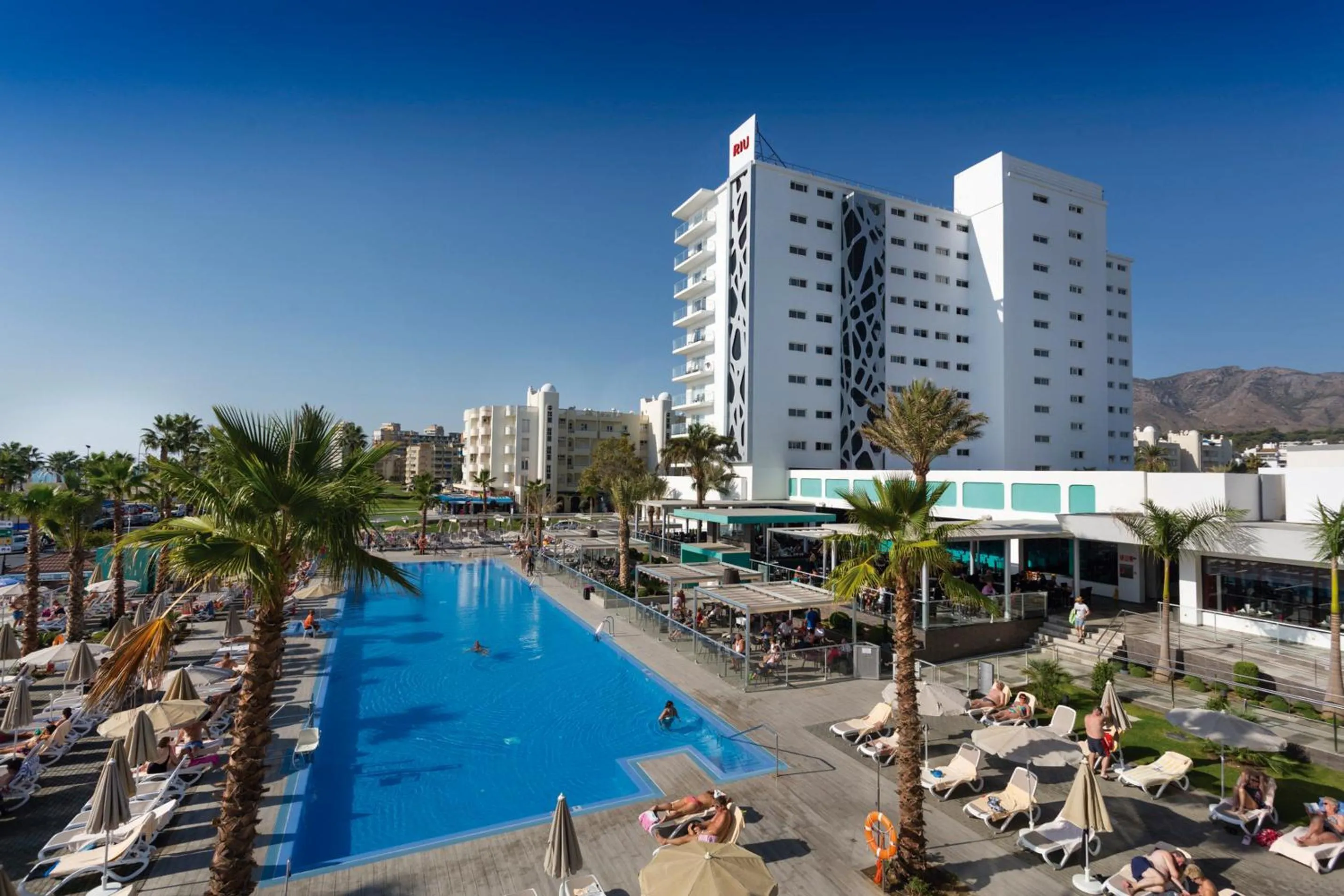 Pool view in Hotel Riu Costa del Sol - All Inclusive