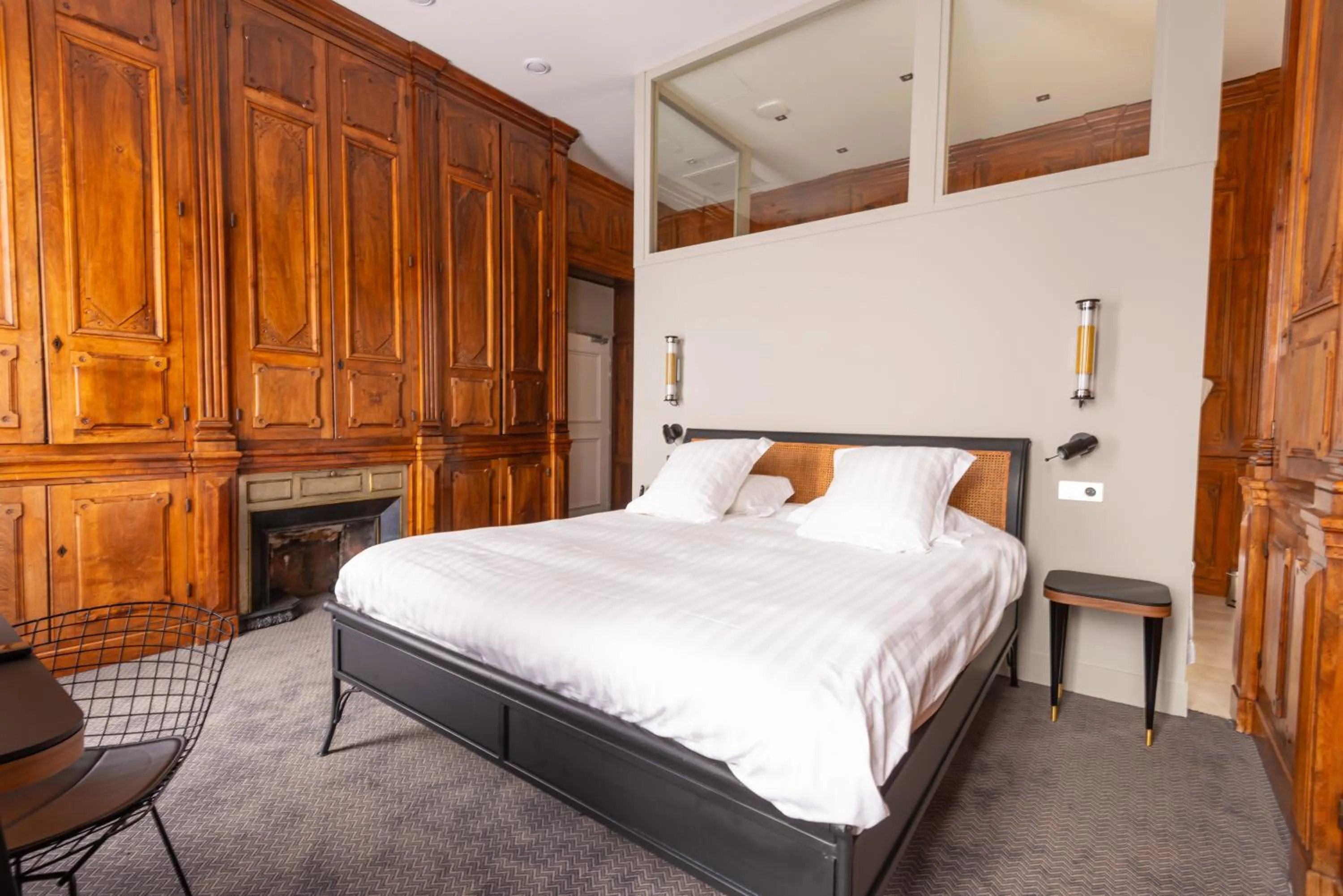 Bed in Hôtel Mille Pas