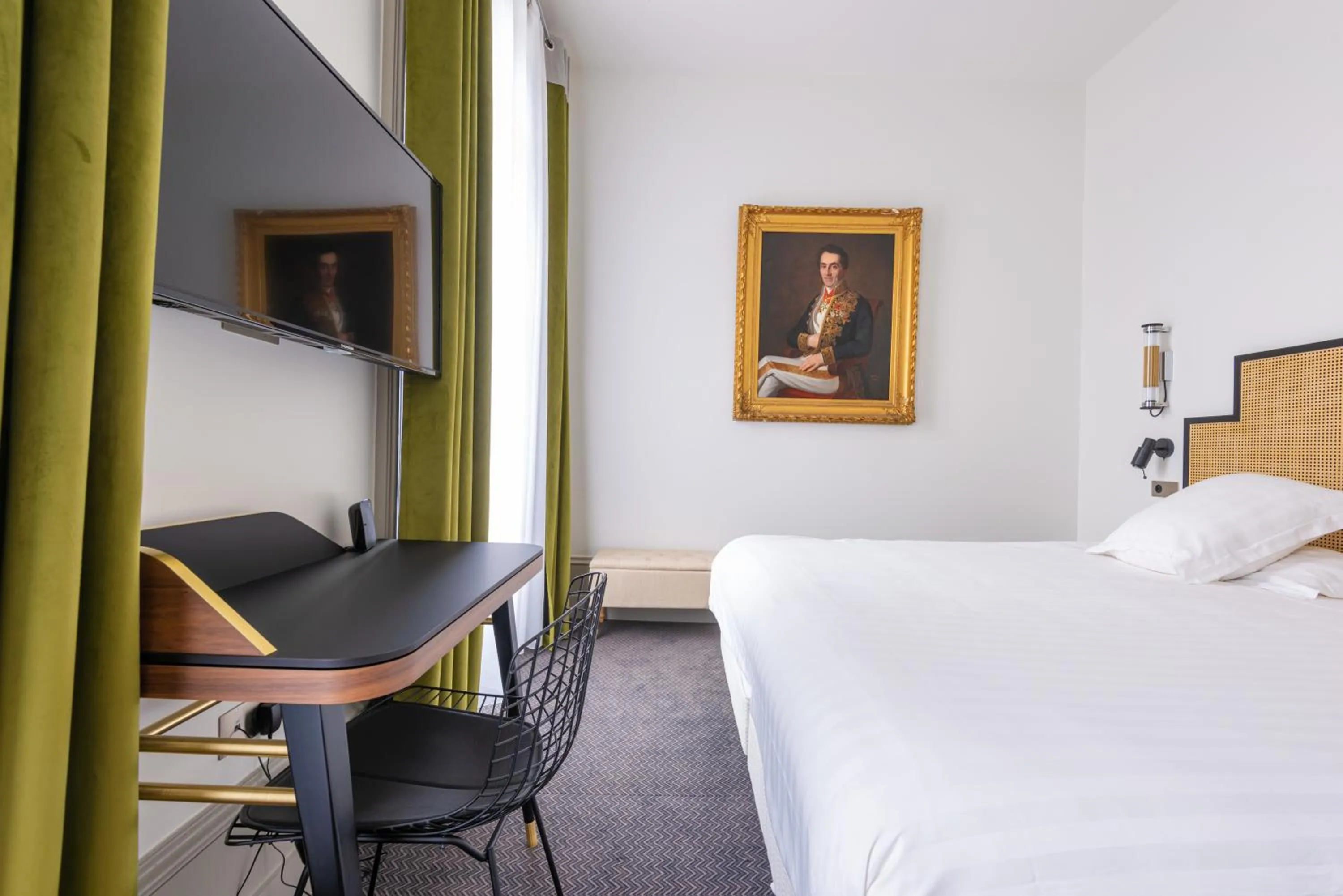 Bed in Hôtel Mille Pas