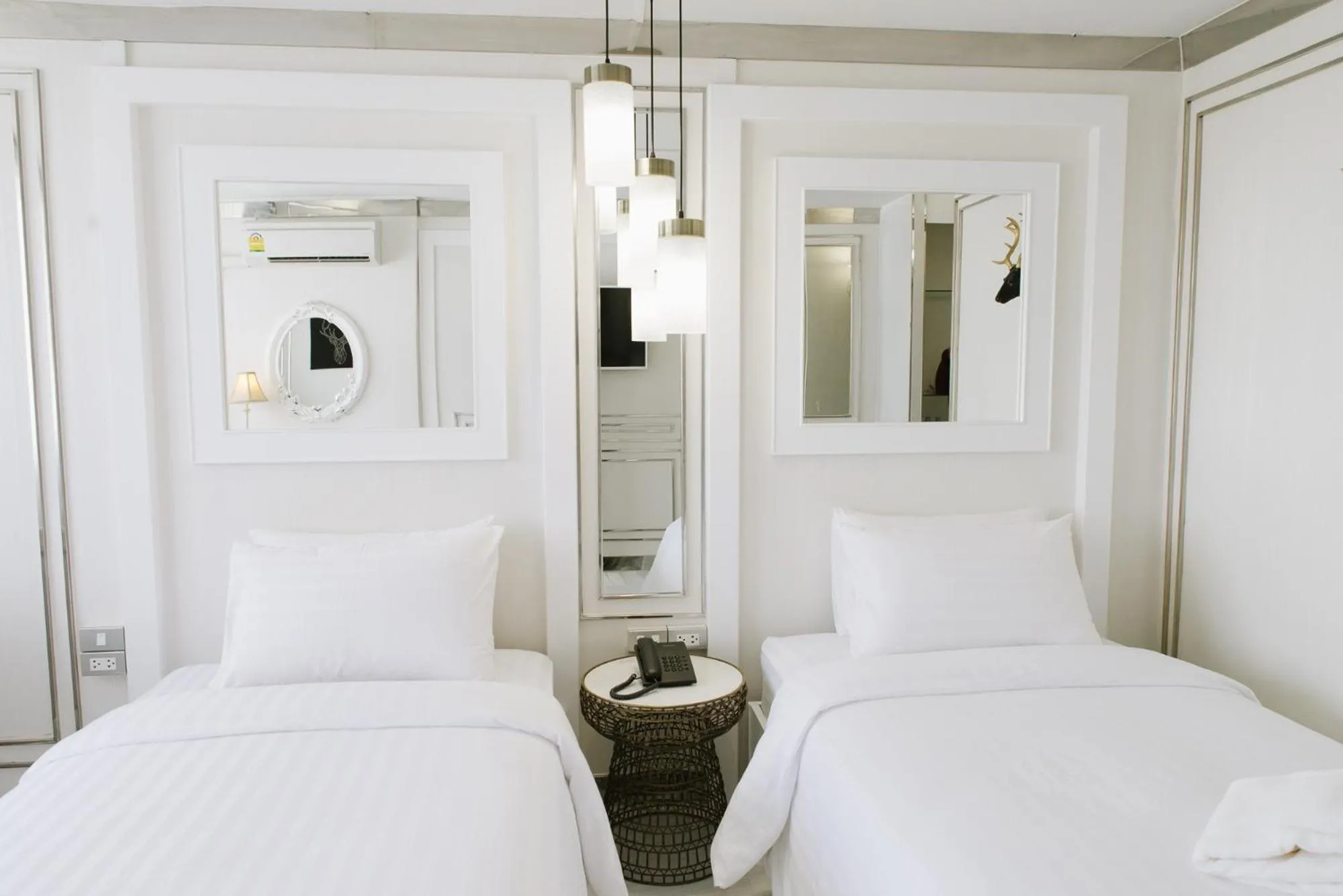 Bed in R1 Nimman Hotel Chiangmai