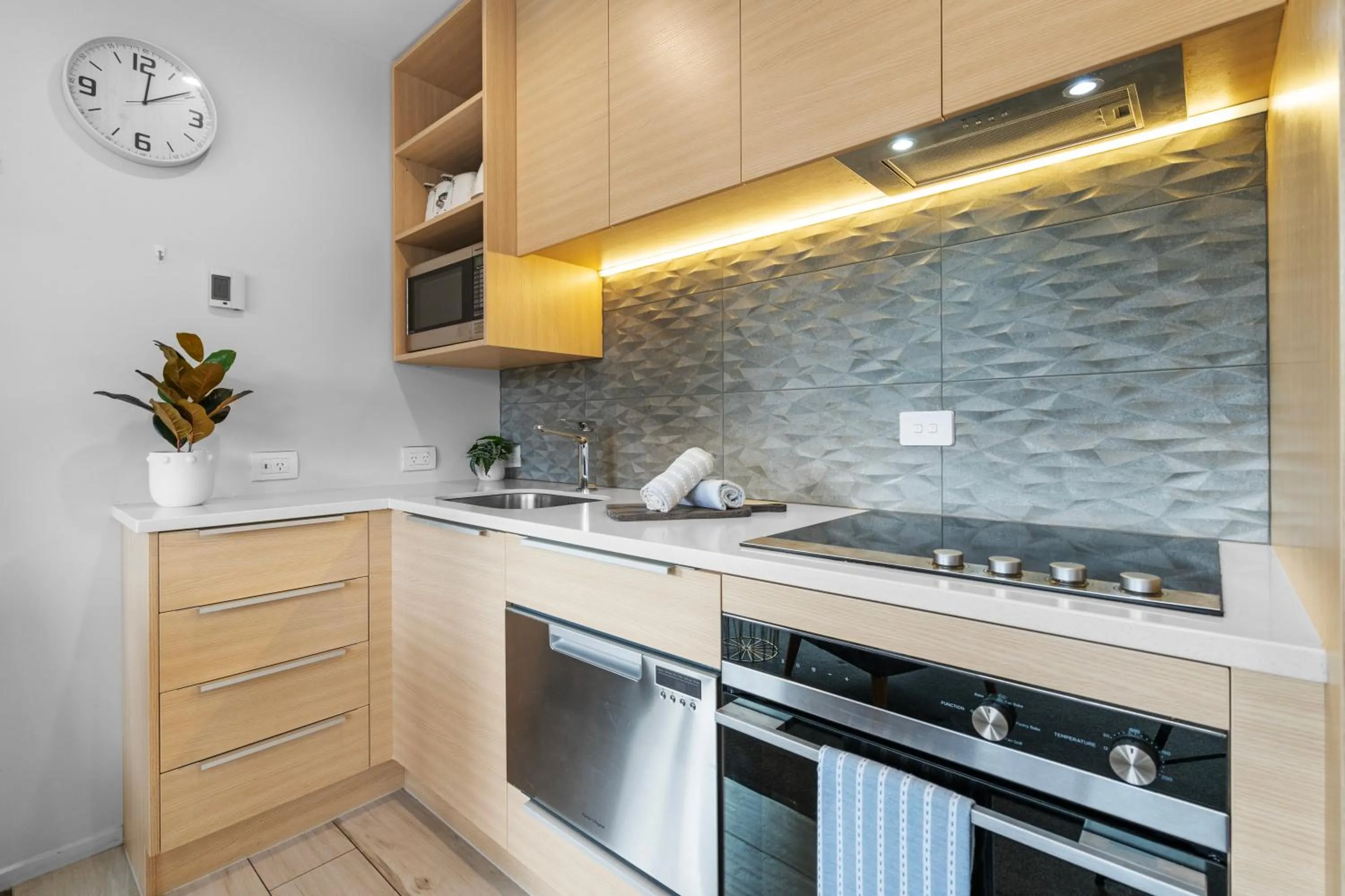 Kitchen or kitchenette in Tasman Holiday Parks - Te Anau