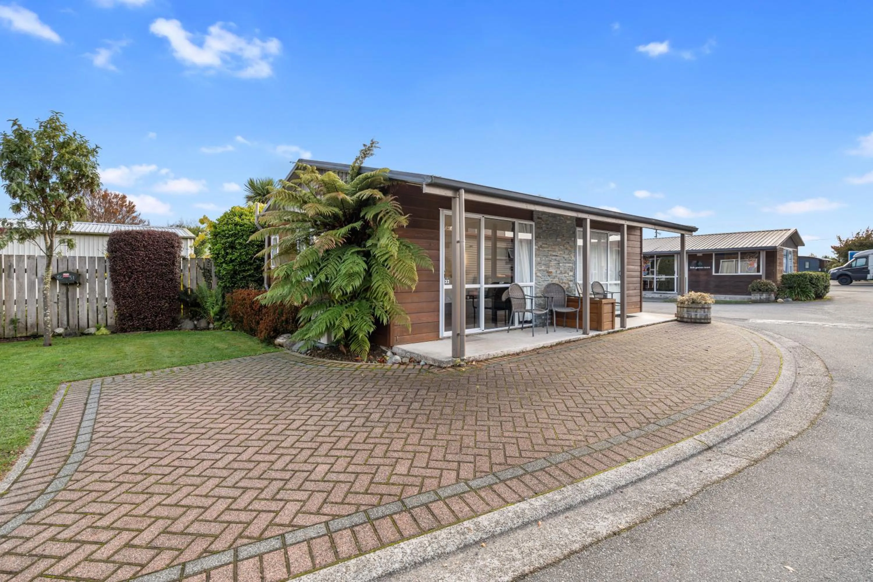 Property building in Tasman Holiday Parks - Te Anau