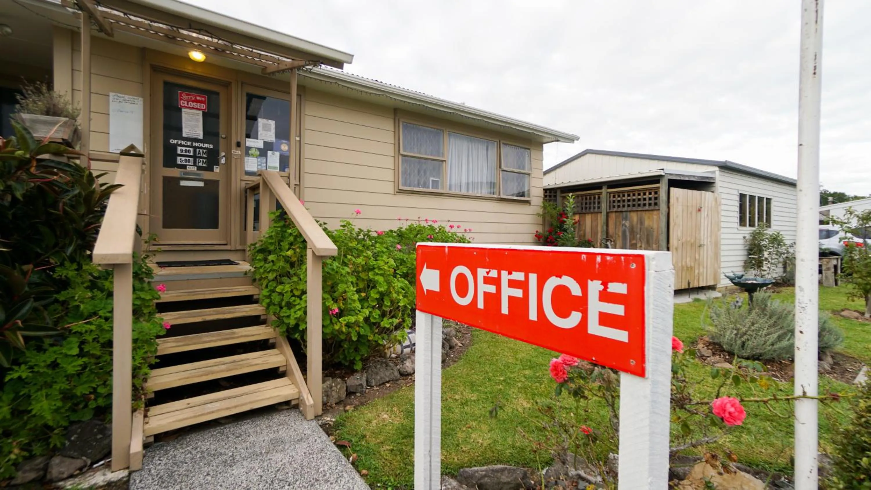 Lobby or reception in Whangarei Central Holiday Park