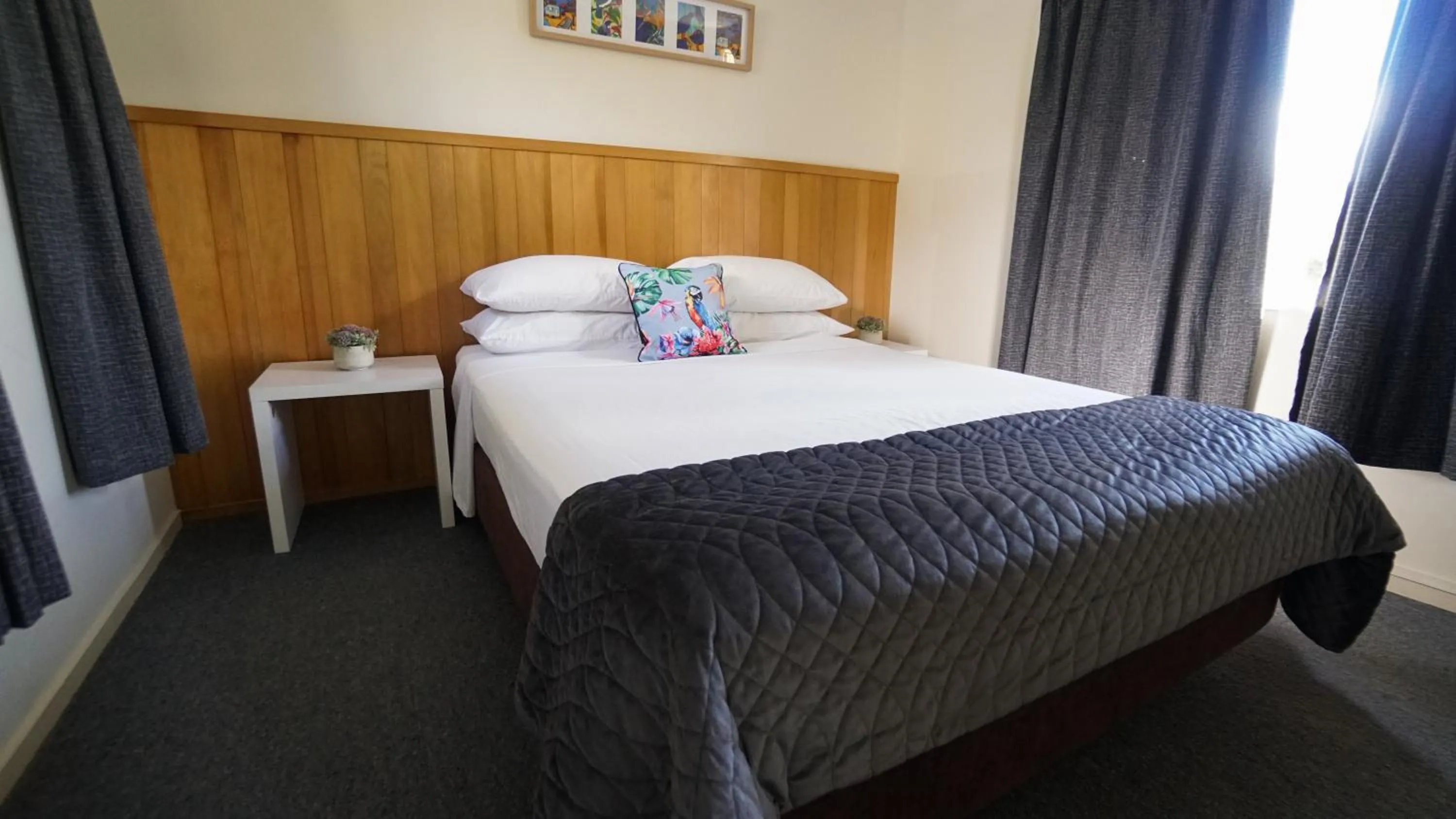Bed in Whangarei Central Holiday Park