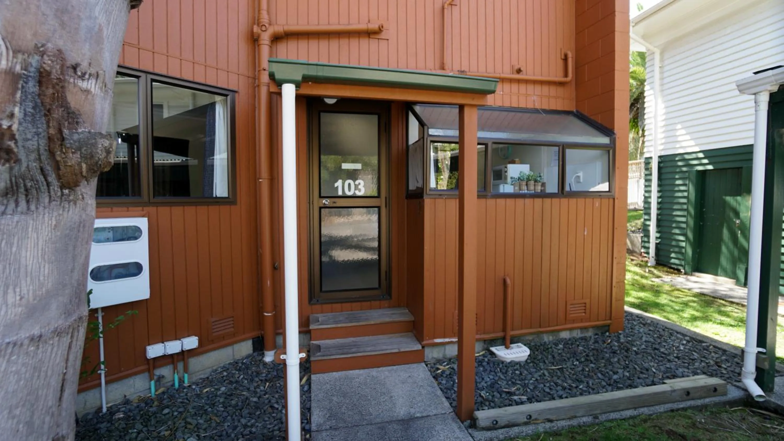 Facade/entrance in Whangarei Central Holiday Park
