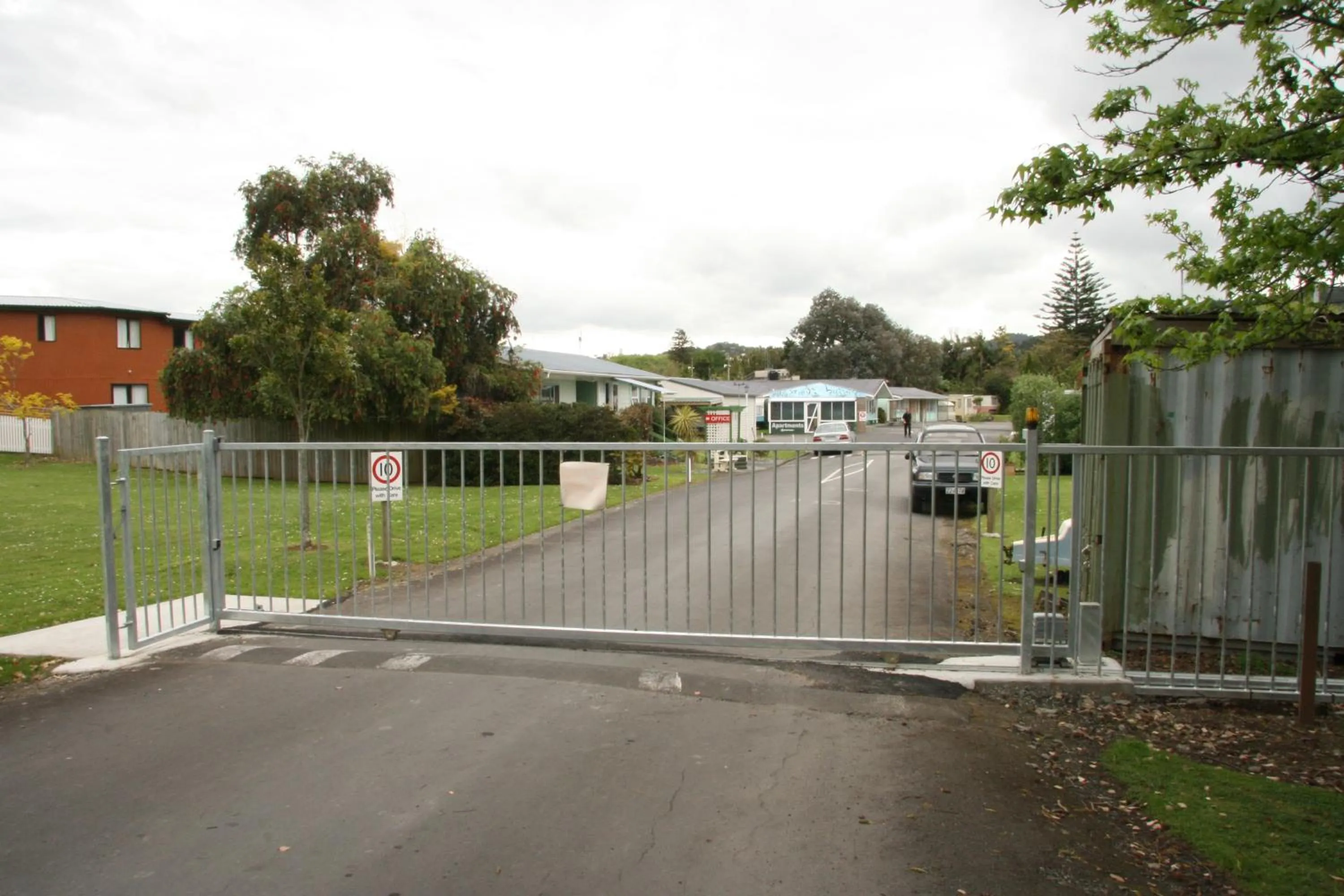 Facade/entrance in Whangarei Central Holiday Park