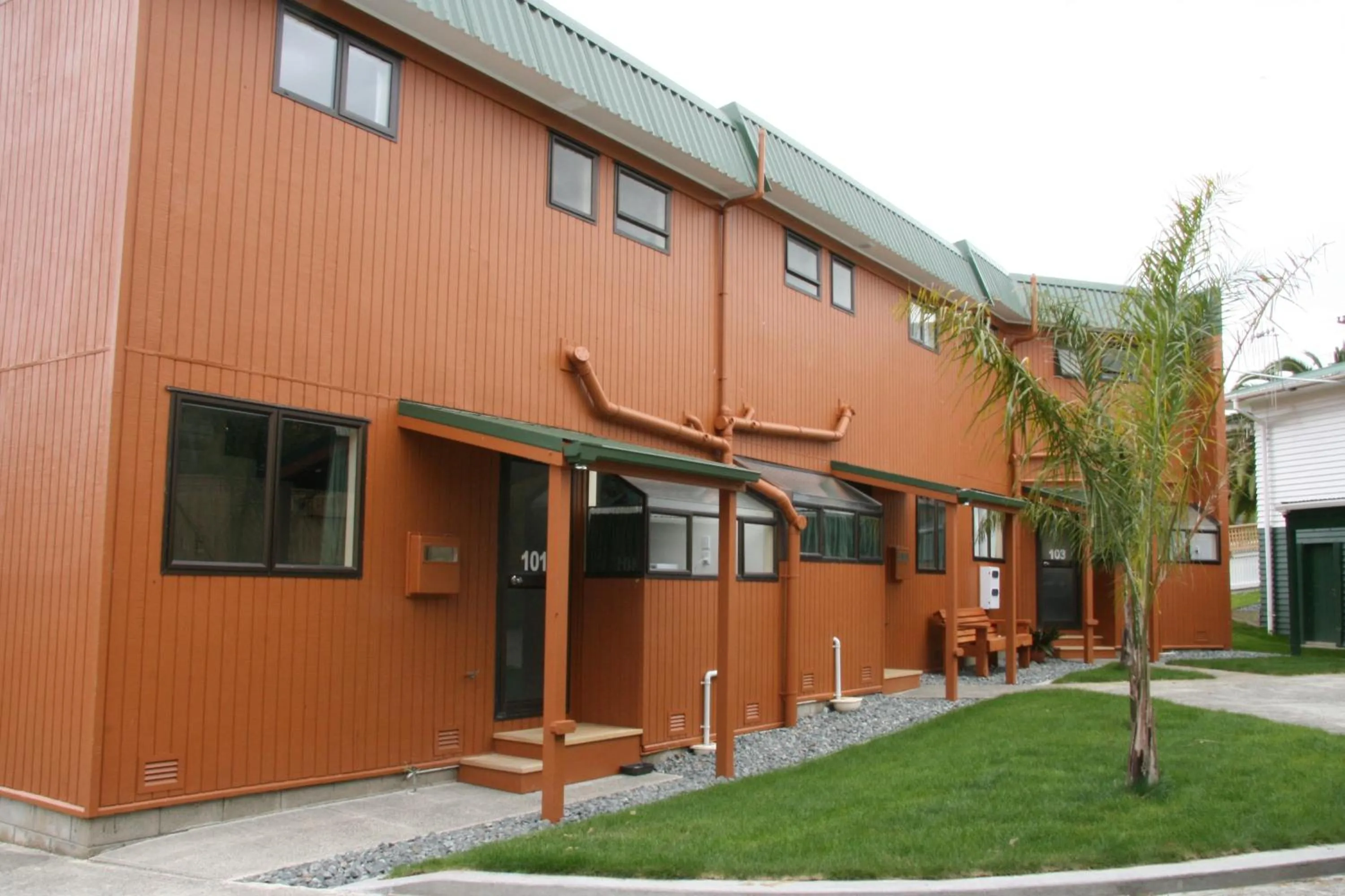 Facade/entrance in Whangarei Central Holiday Park