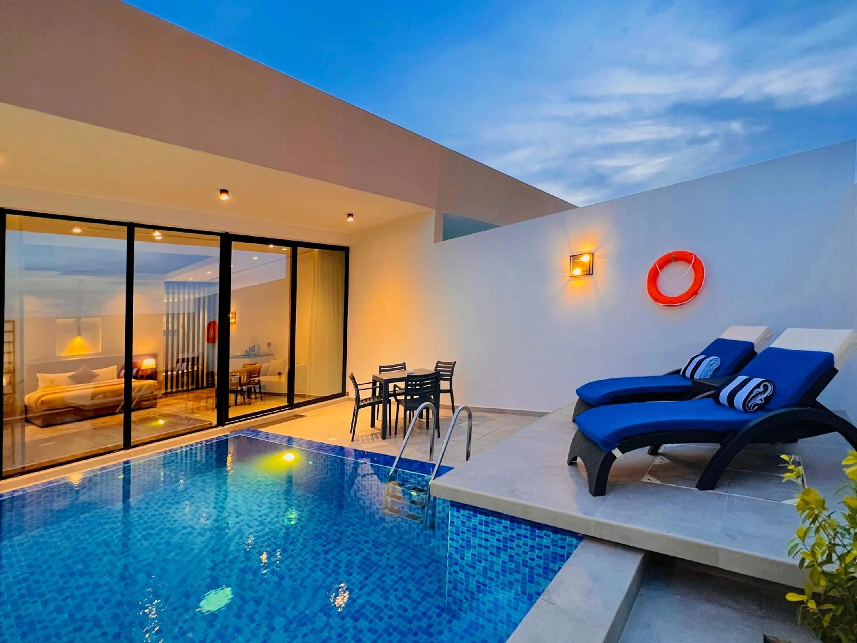 Patio in Jaw Resort & Spa