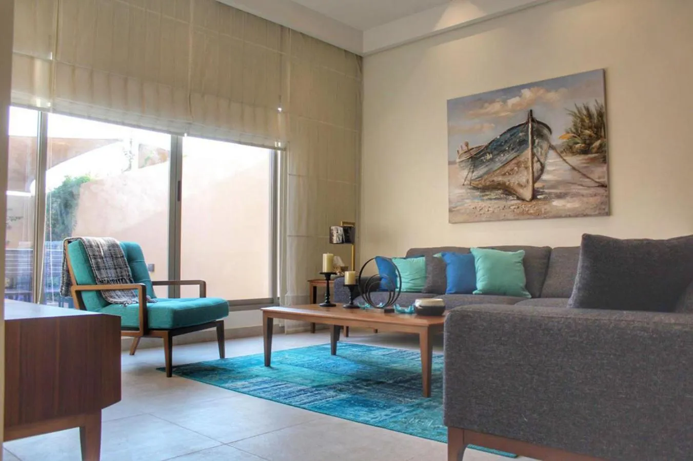 Living room in Jaw Resort & Spa