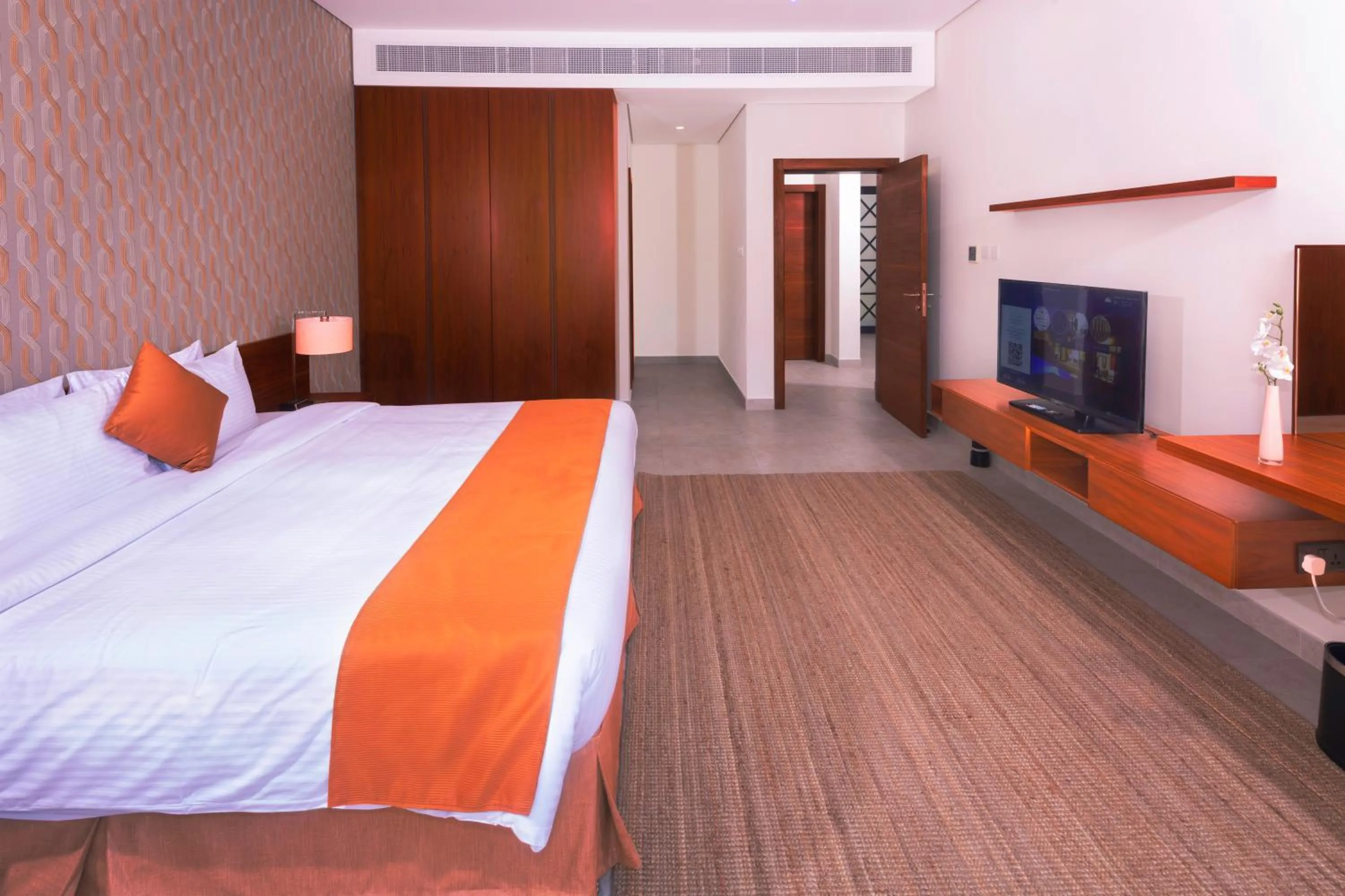 Bed in Jaw Resort & Spa