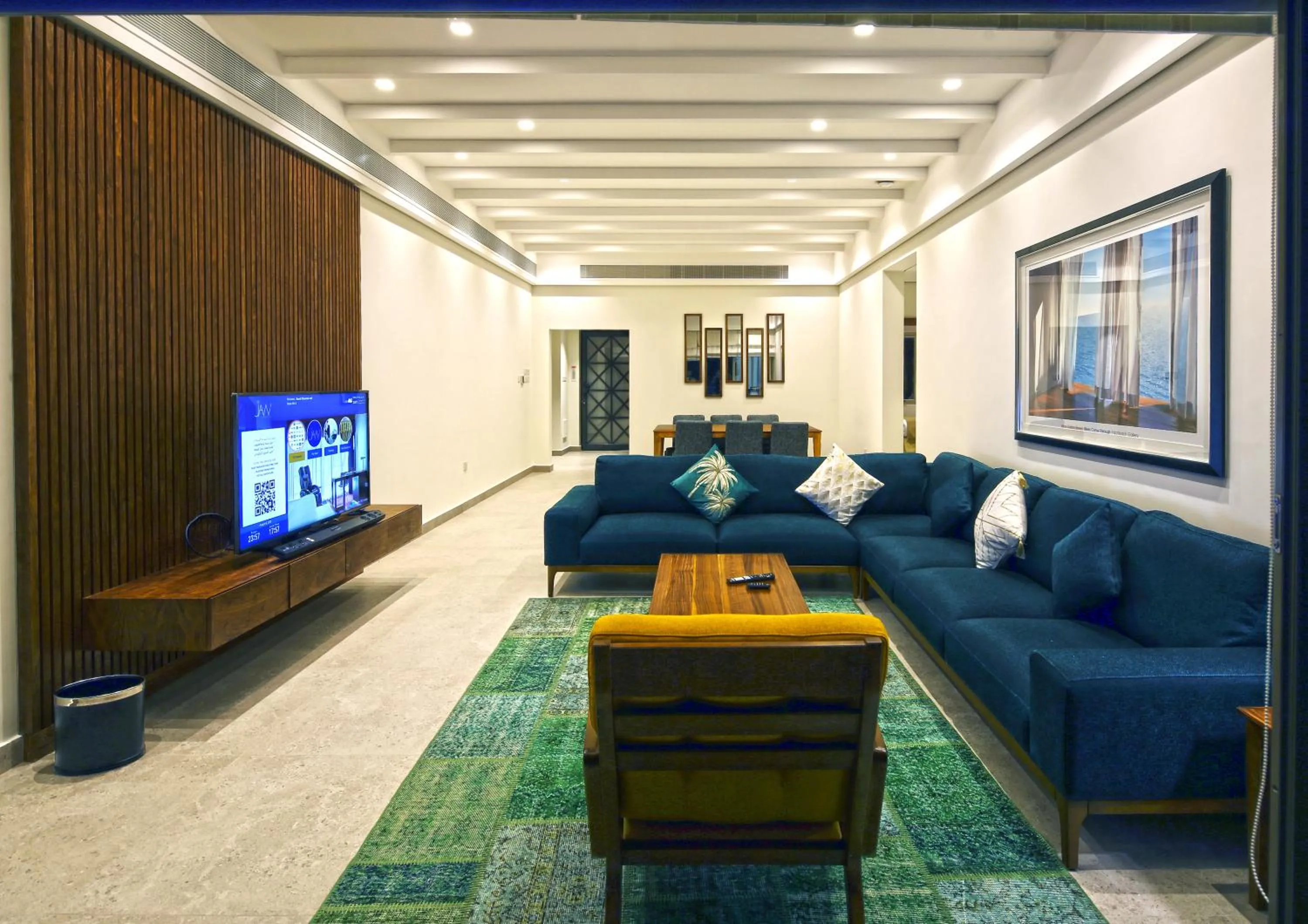 Living room in Jaw Resort & Spa