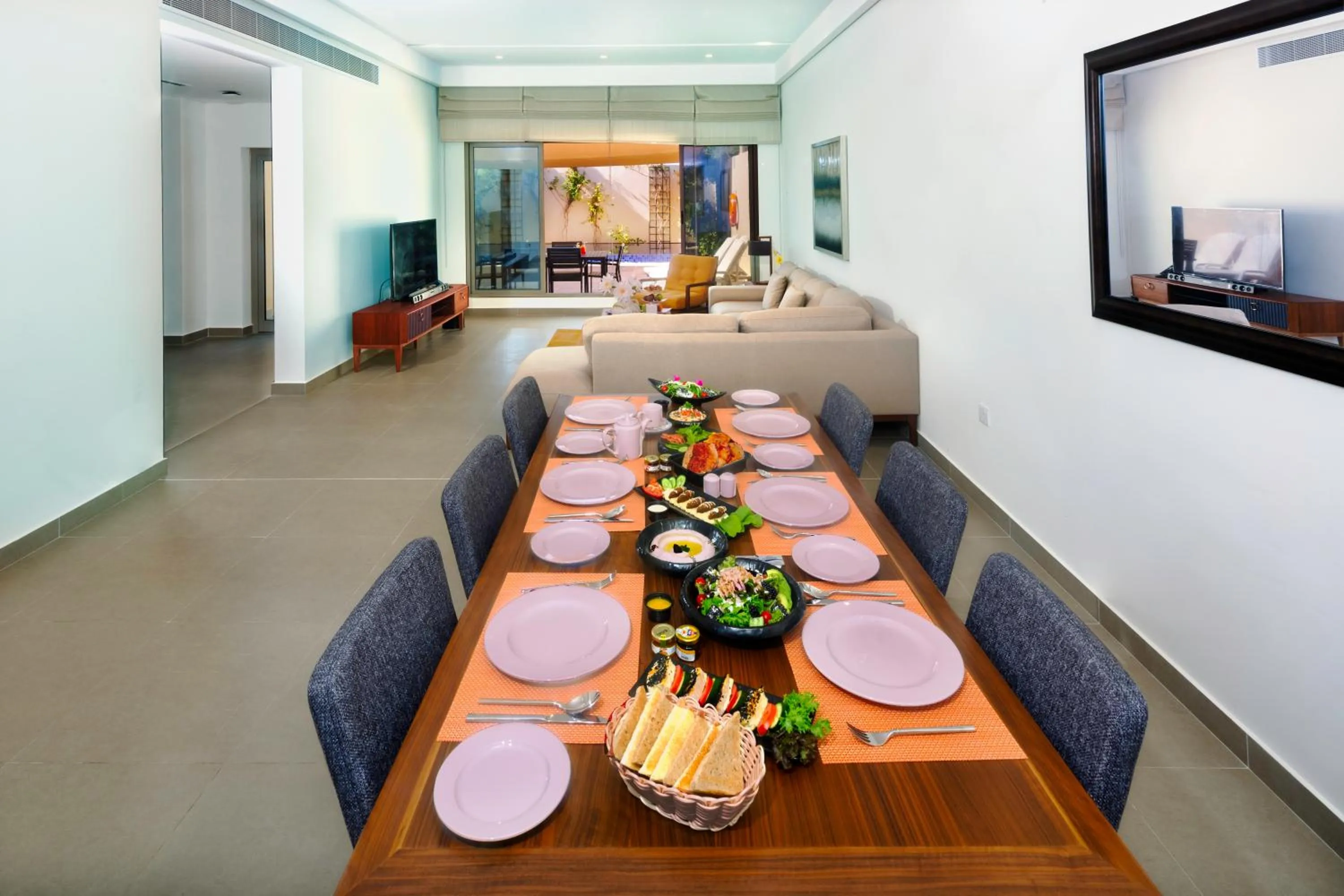 Pool view in Jaw Resort & Spa