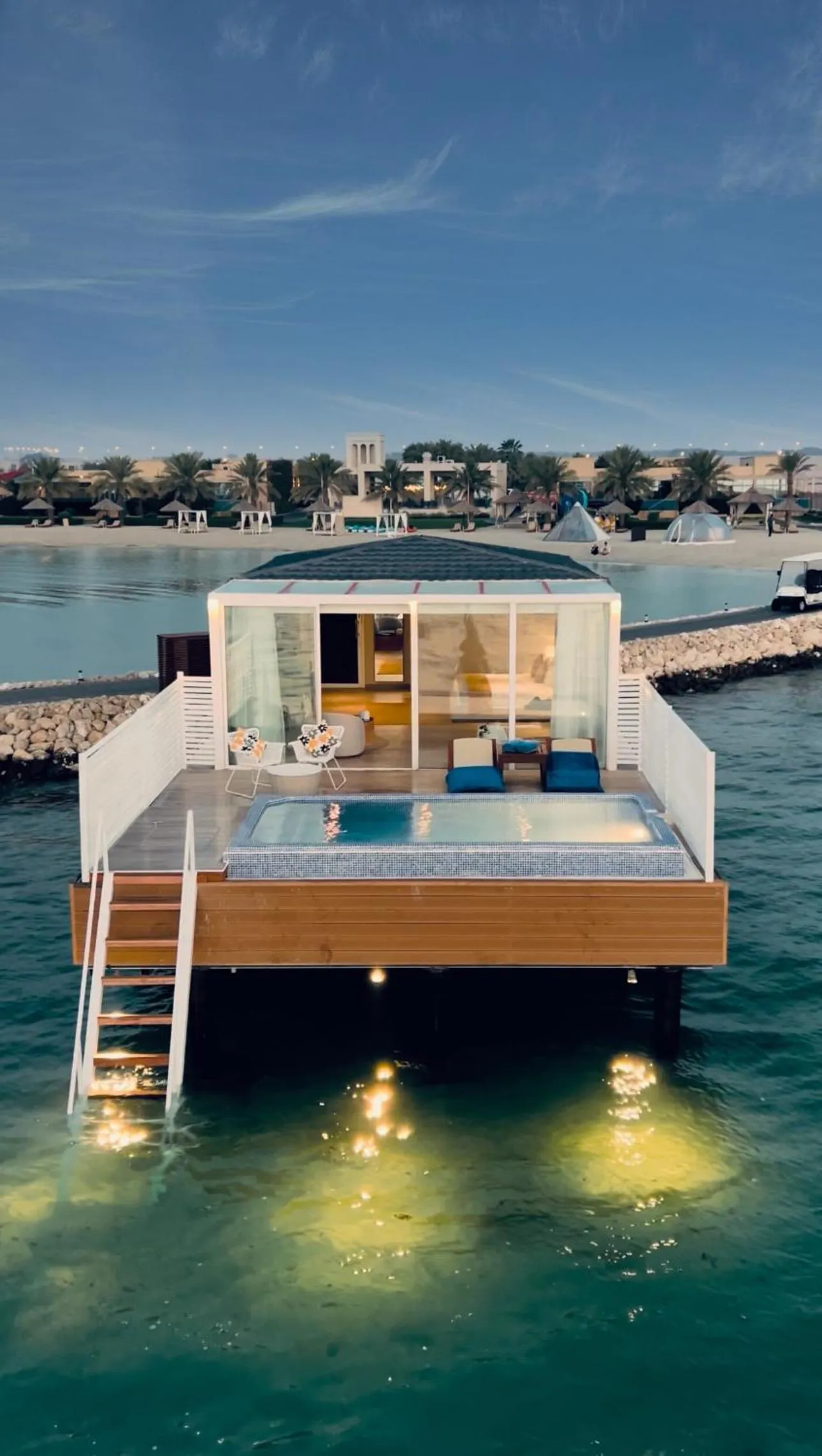 Patio in Jaw Resort & Spa