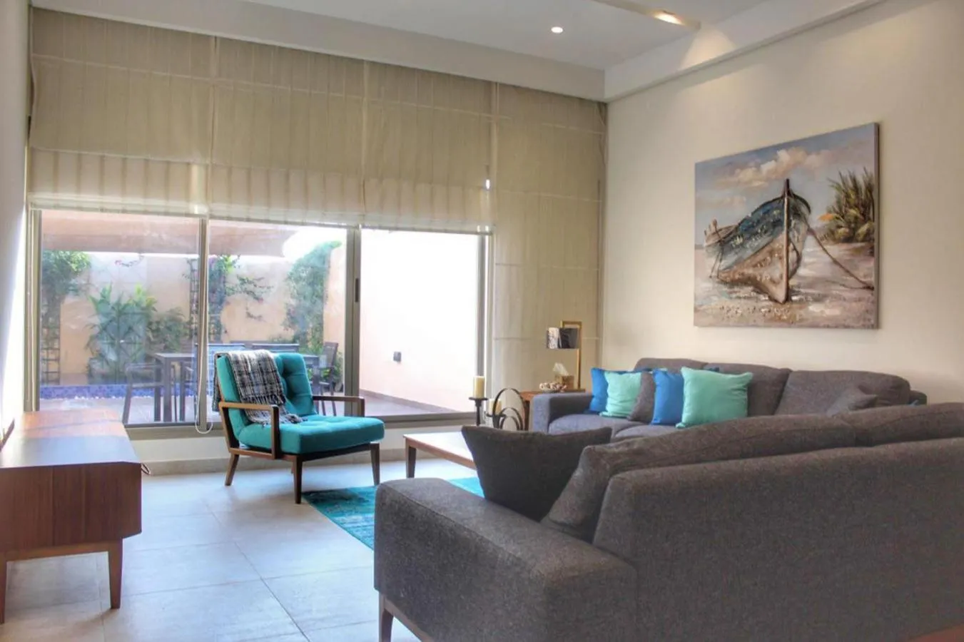 Living room in Jaw Resort & Spa