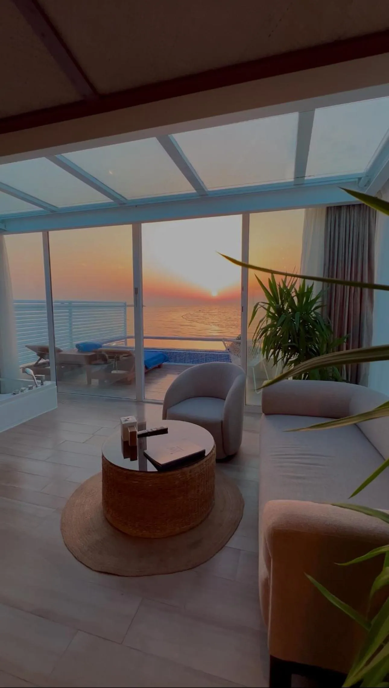 Seating area in Jaw Resort & Spa