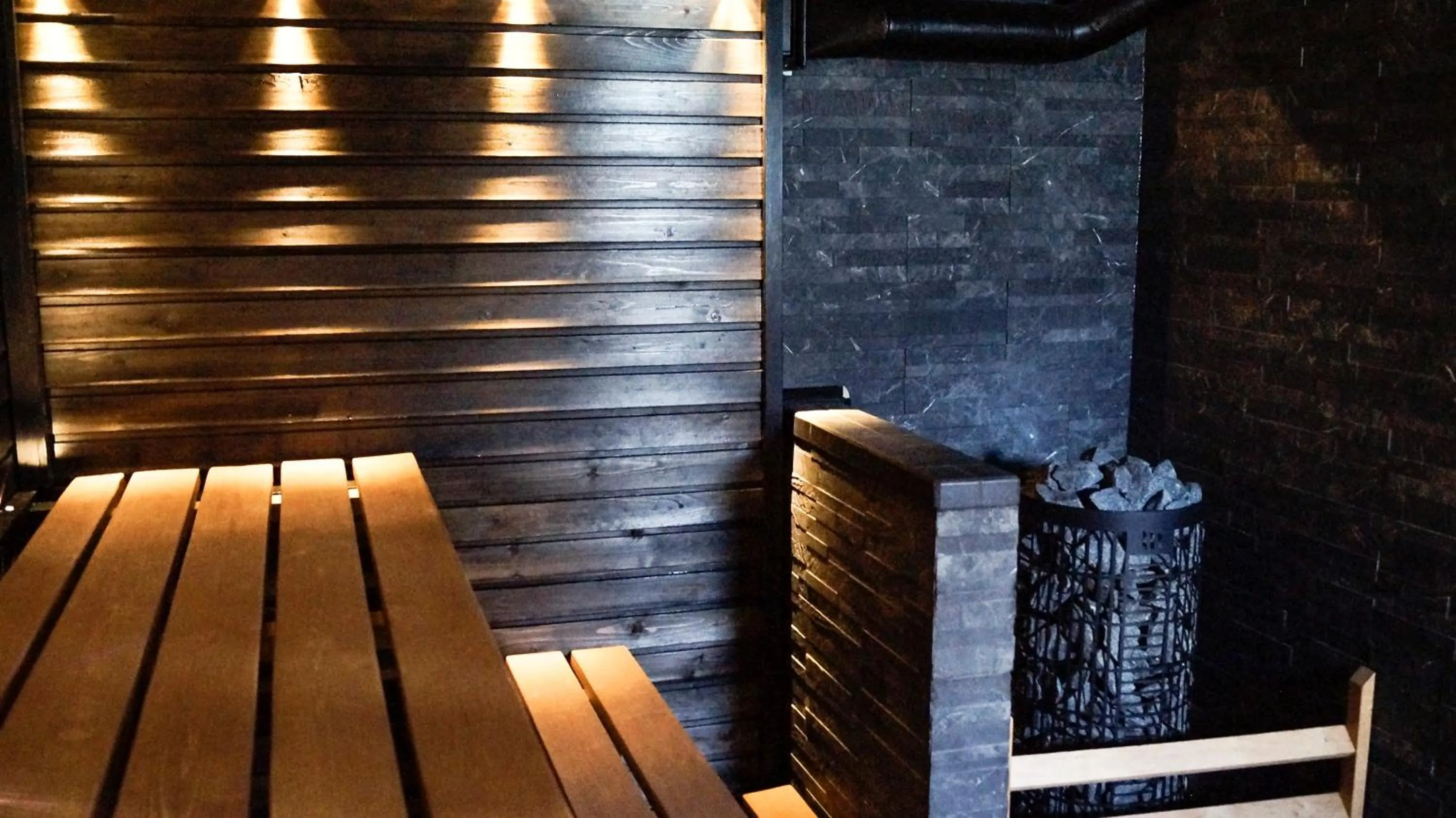 Sauna in Kartanomajoitus Sofia & Angelique