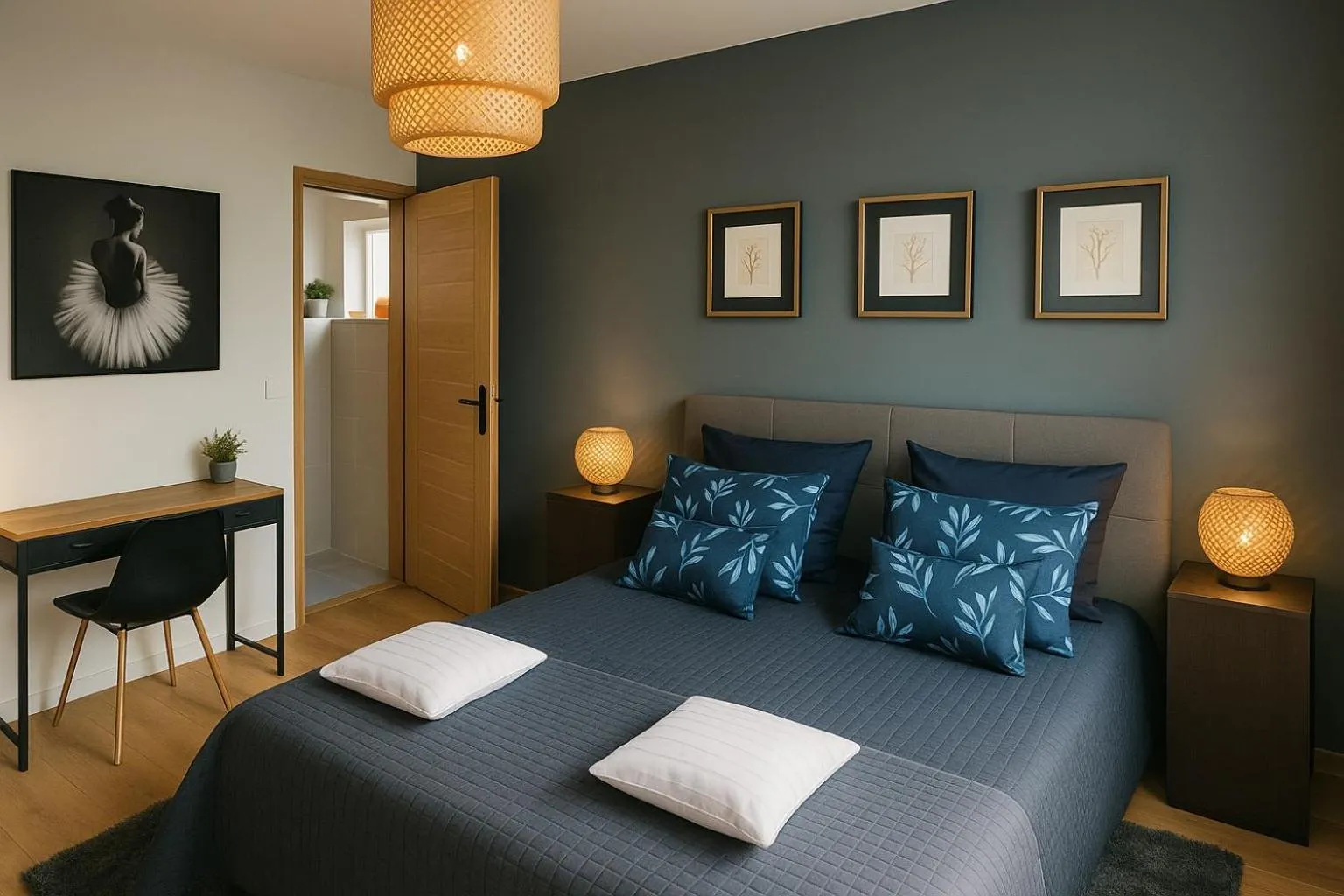 Bed in La Demeure Marcquoise