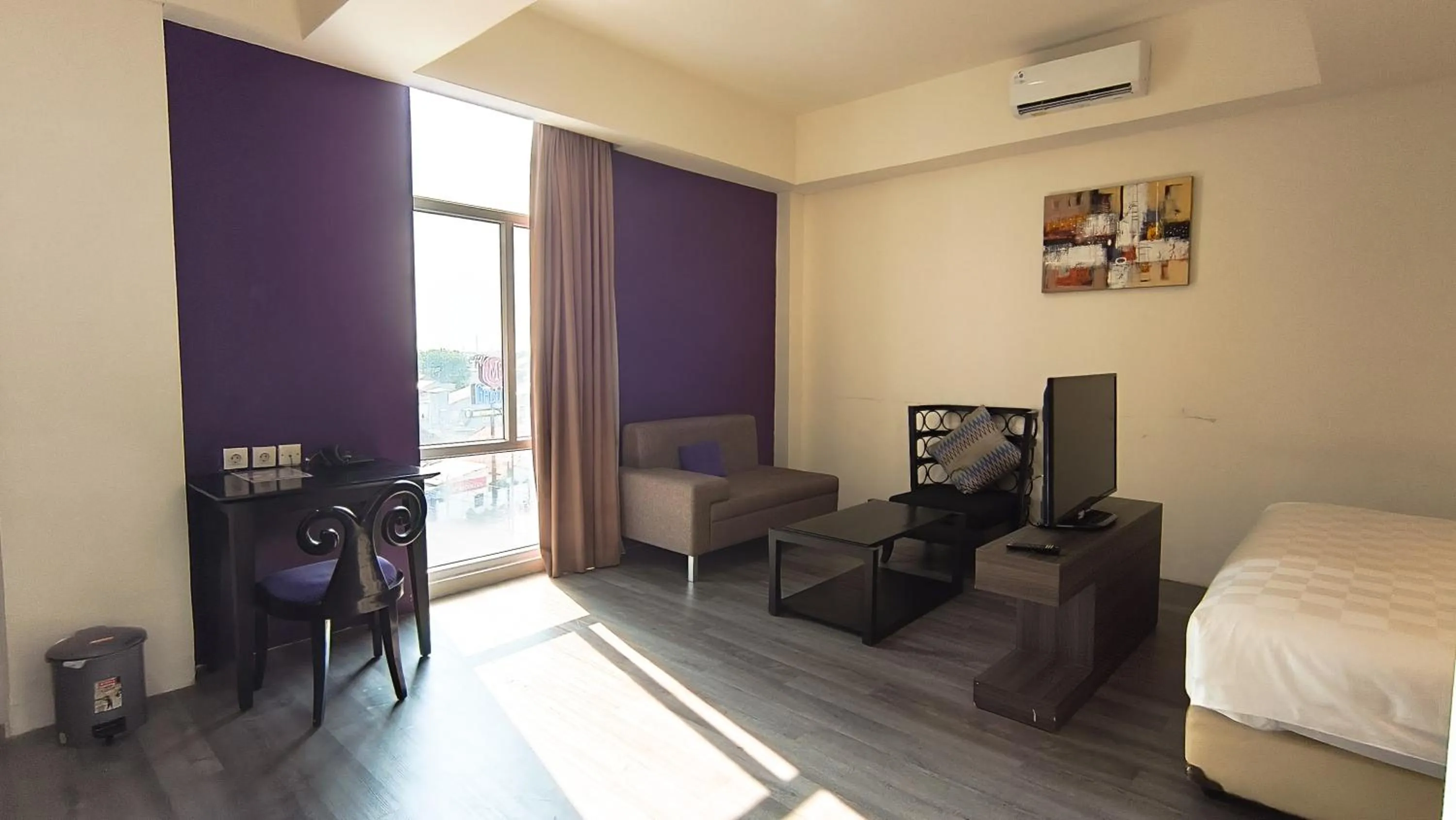 Bed in Yasmin Hotel Karawaci