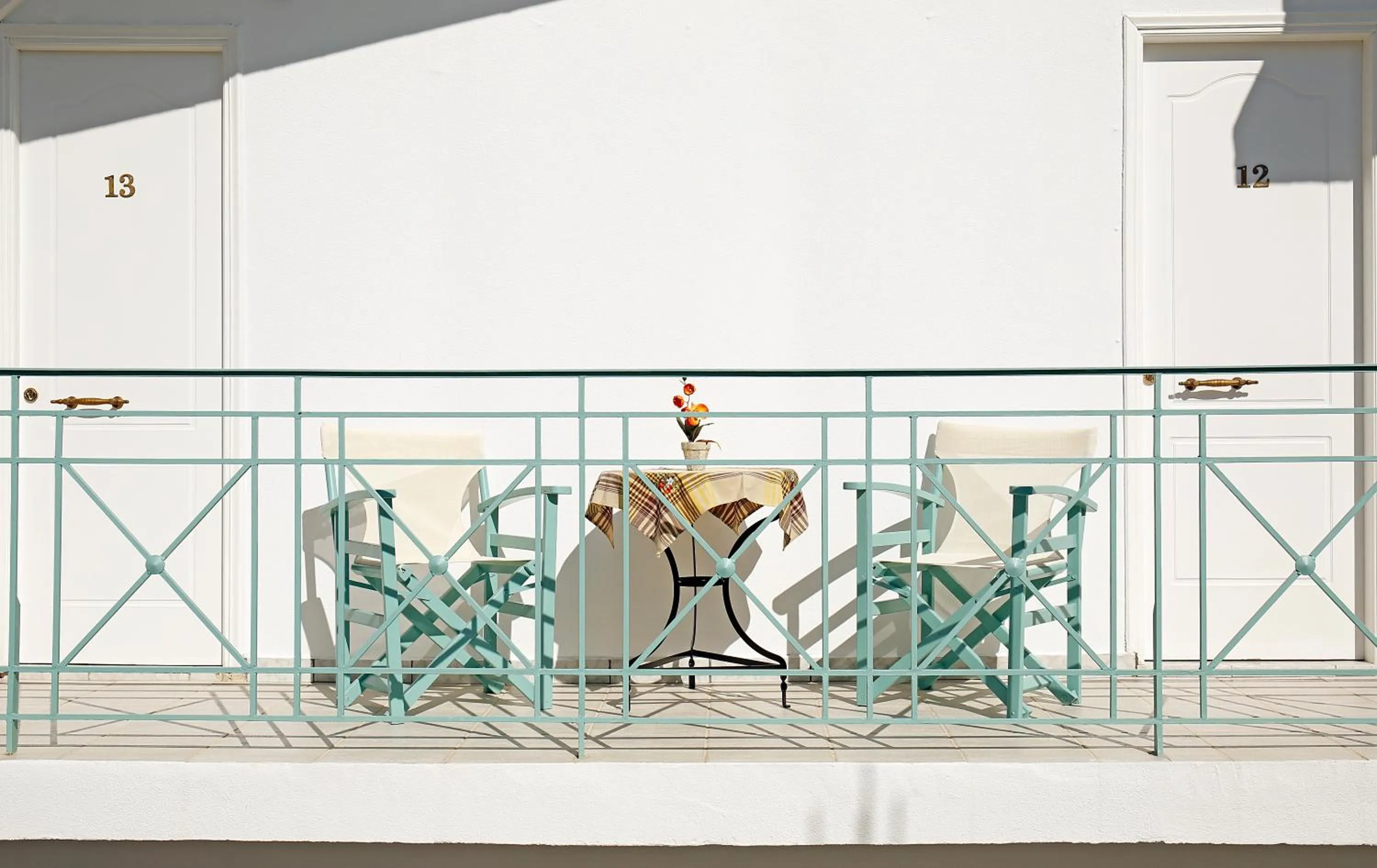 Patio in Agistri Apartments