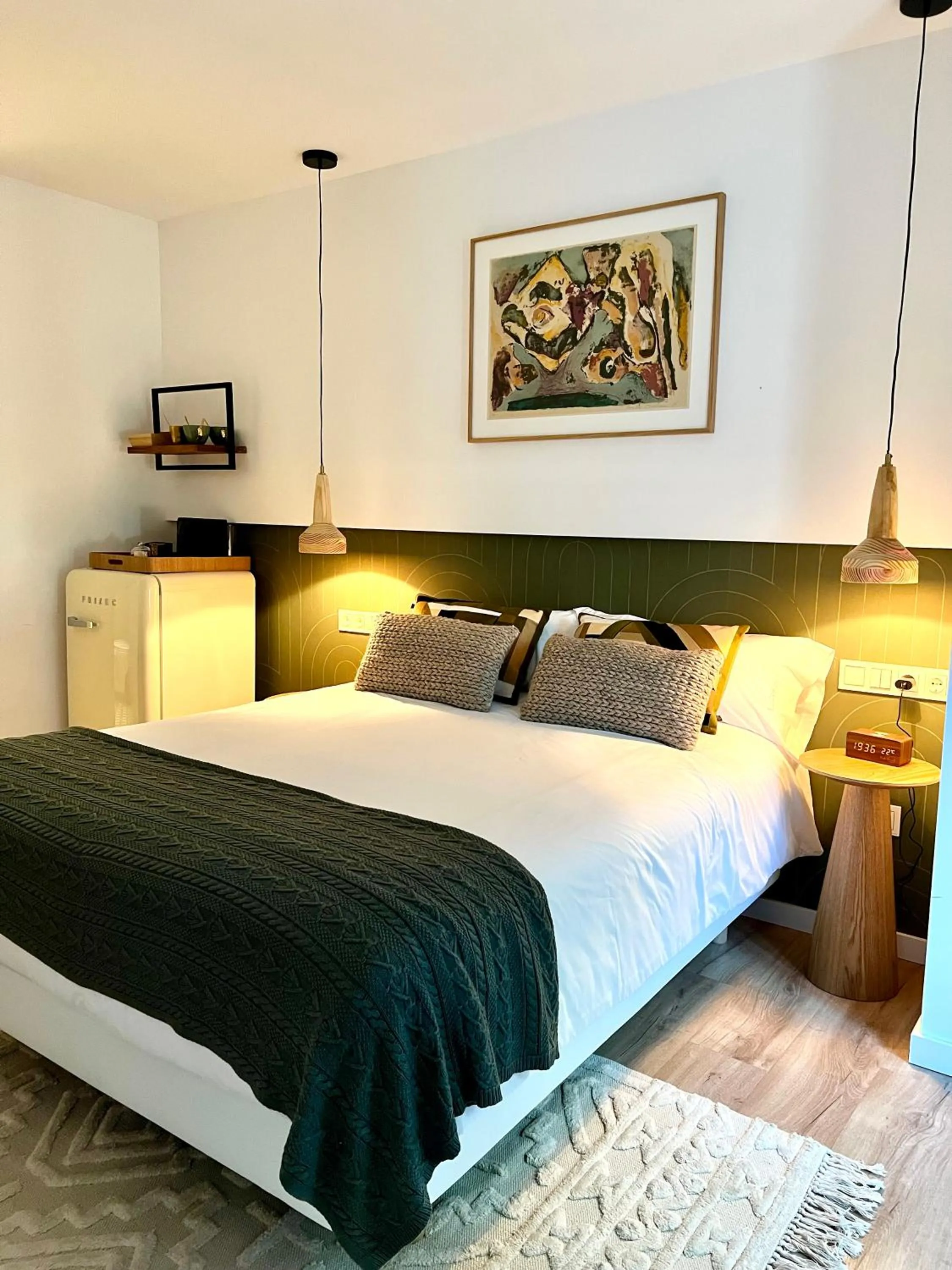 Bed in Hostal del vino LA COSTERA