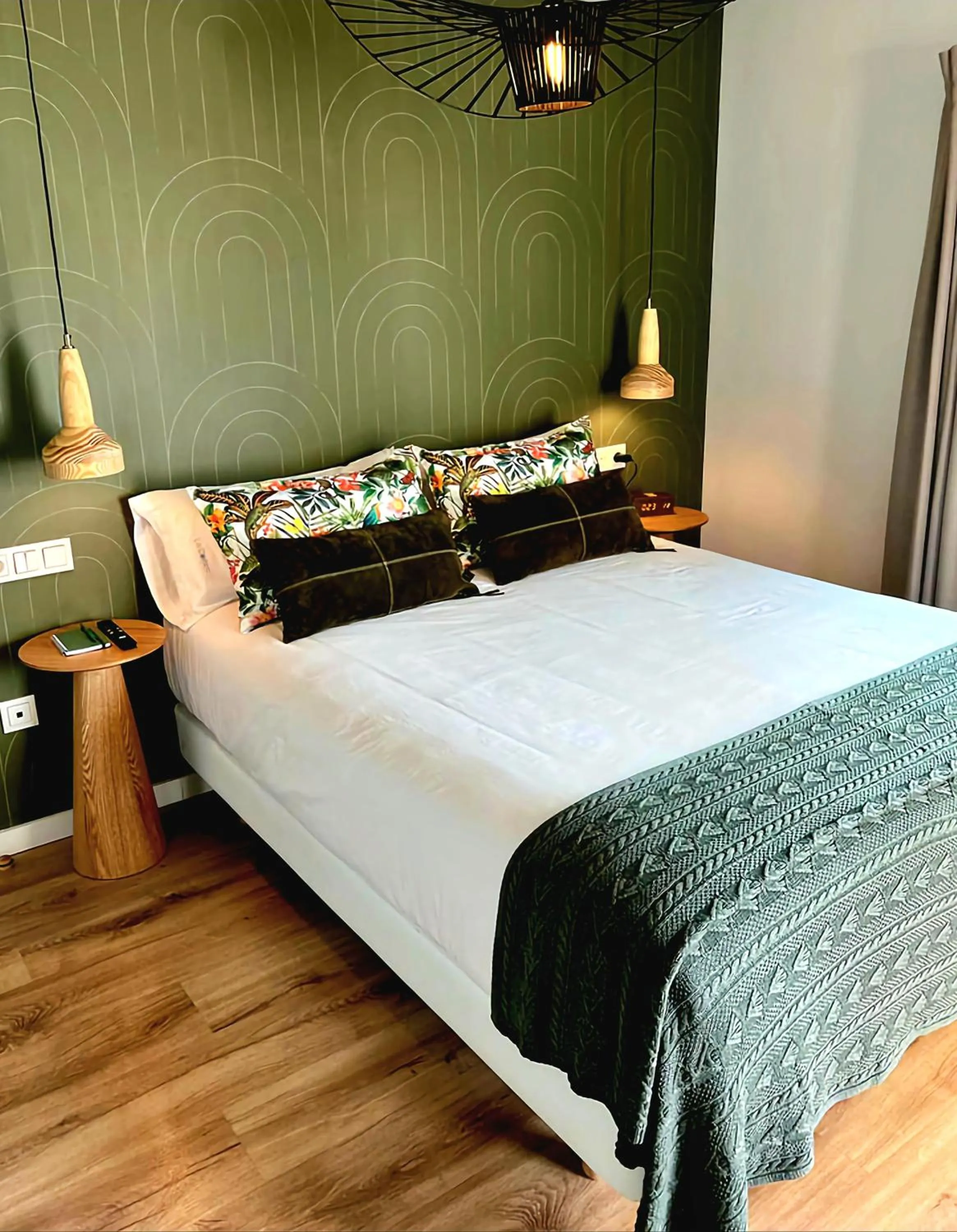 Bed in Hostal del vino LA COSTERA