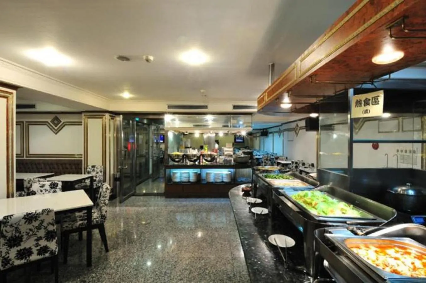 Breakfast in Baron's Hot Spring Hotel