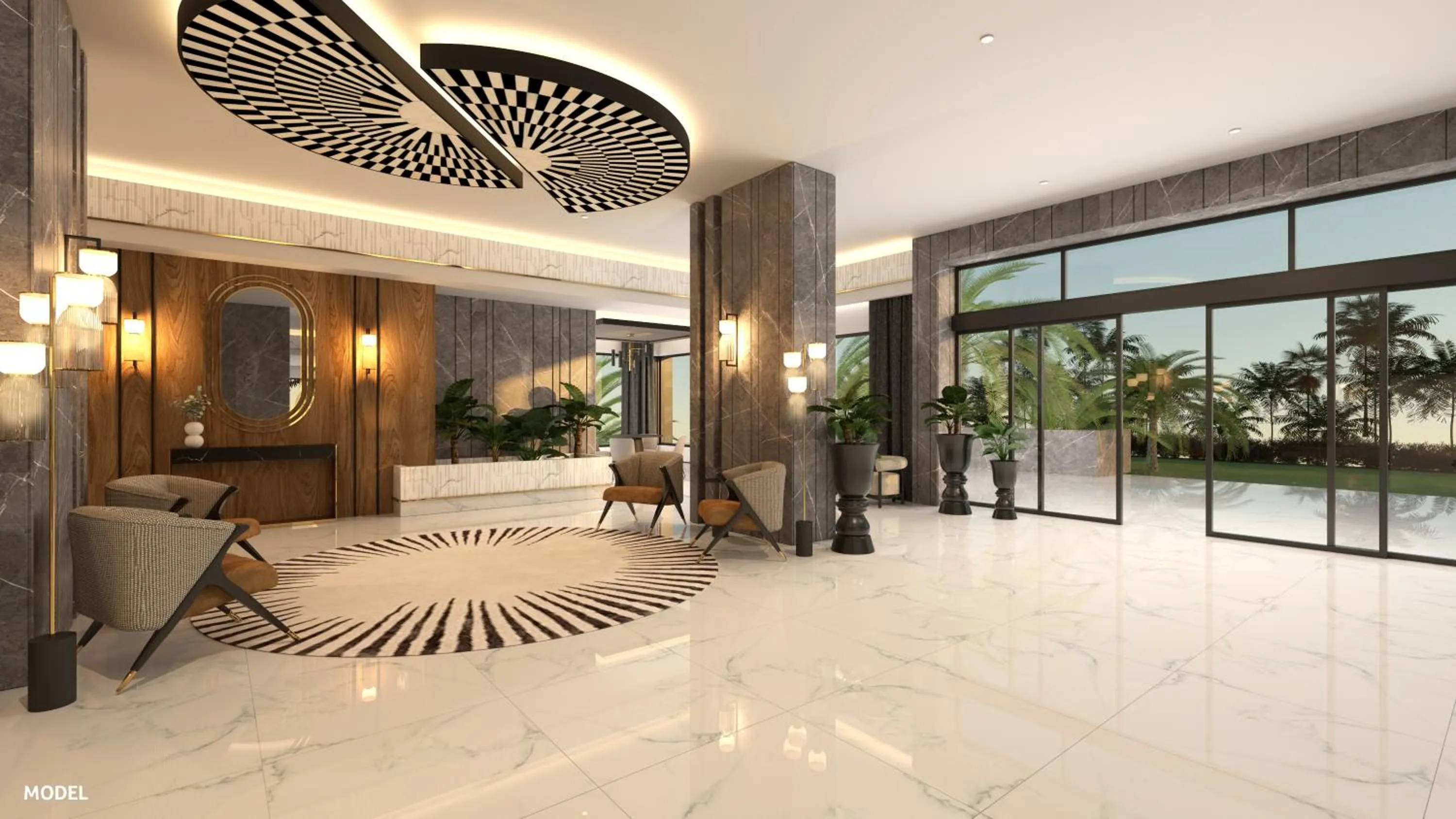 Lobby or reception in Hotel Riu Palace Nautilus - Adults Only