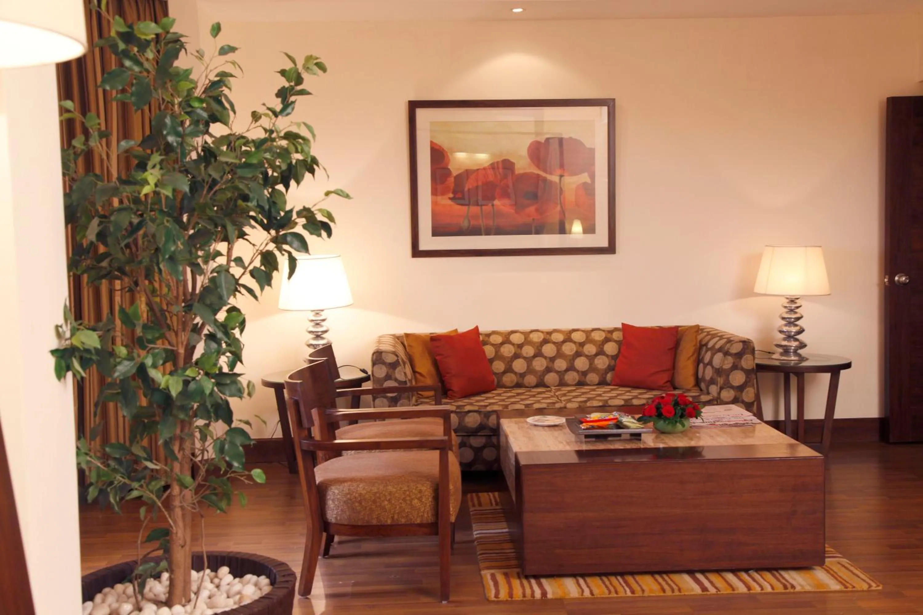 Seating area in The Retreat Hotel & Convention Centre