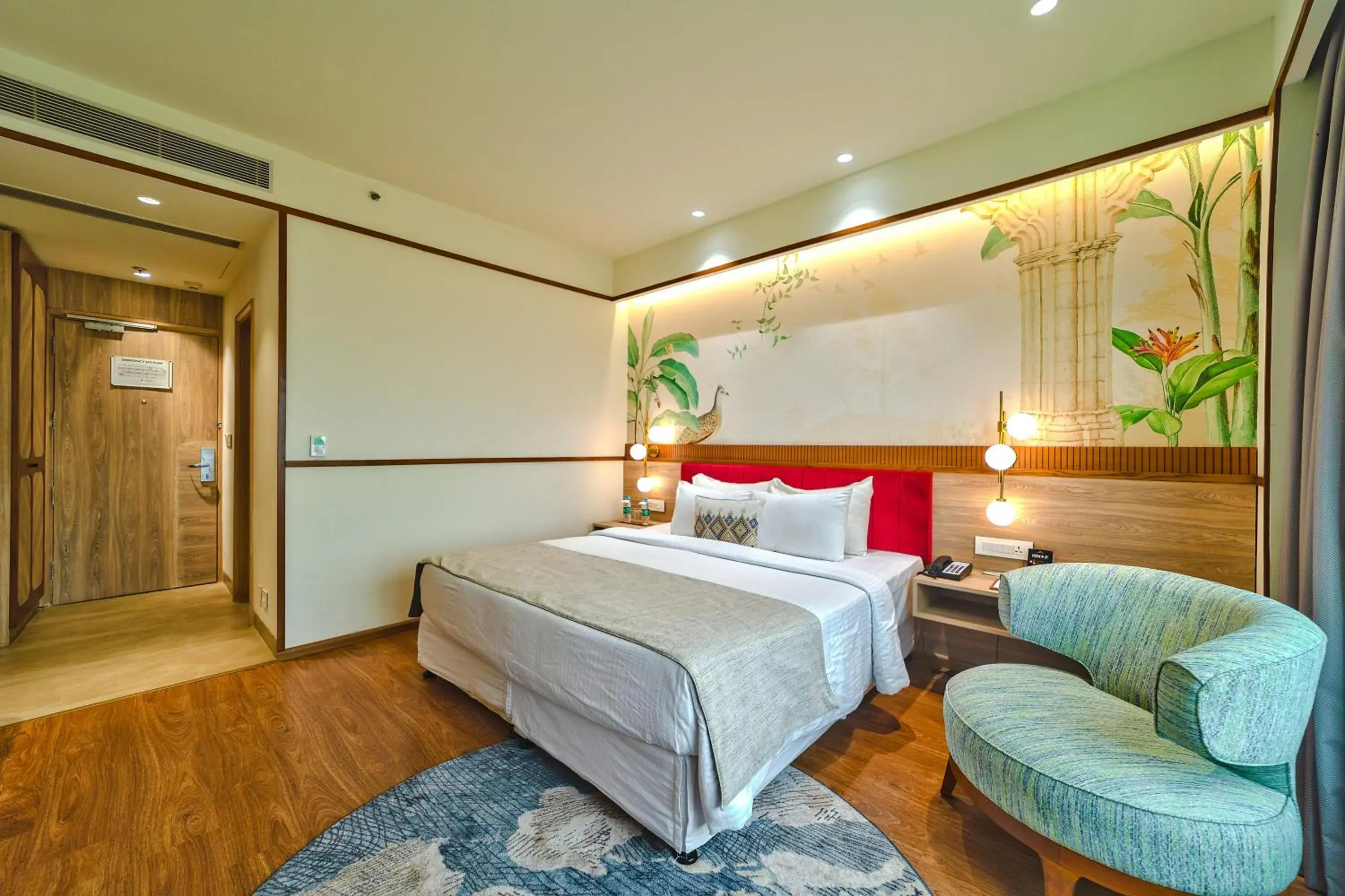 Premium Room - 1 King Bed with 15% Off on FNB& SPA, Welcome Drink on Arrival. Room upgrade to Next Category as per subject to availability in Nidhivan Sarovar Portico Vrindavan Premium Room - 1 King Bed with 15% Off on FNB& SPA, Welcome Drink on Arrival. Room upgrade to Next Category as per subject to availability in Nidhivan Sarovar Portico Vrindavan