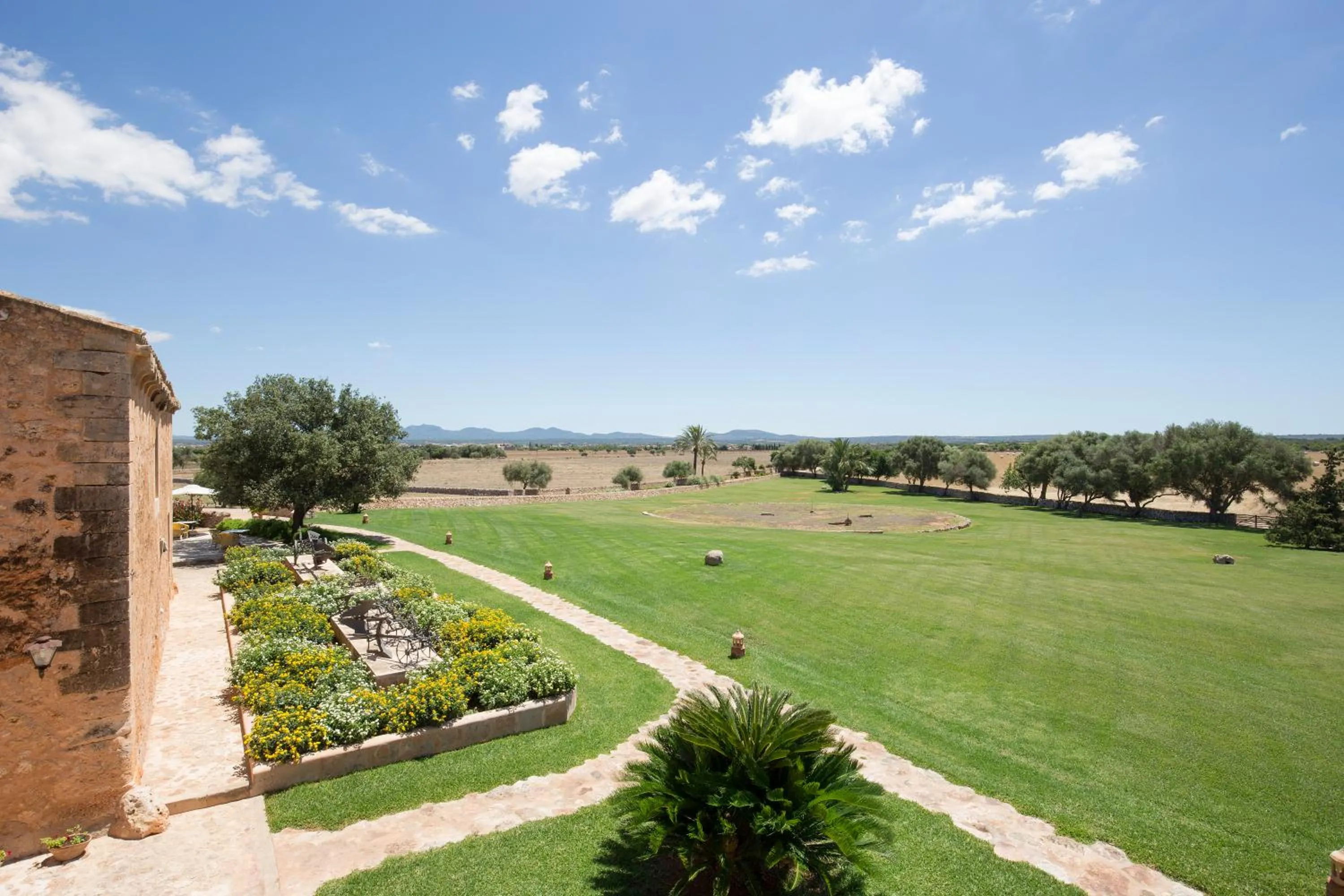 Garden view in Hotel Son Cosmet