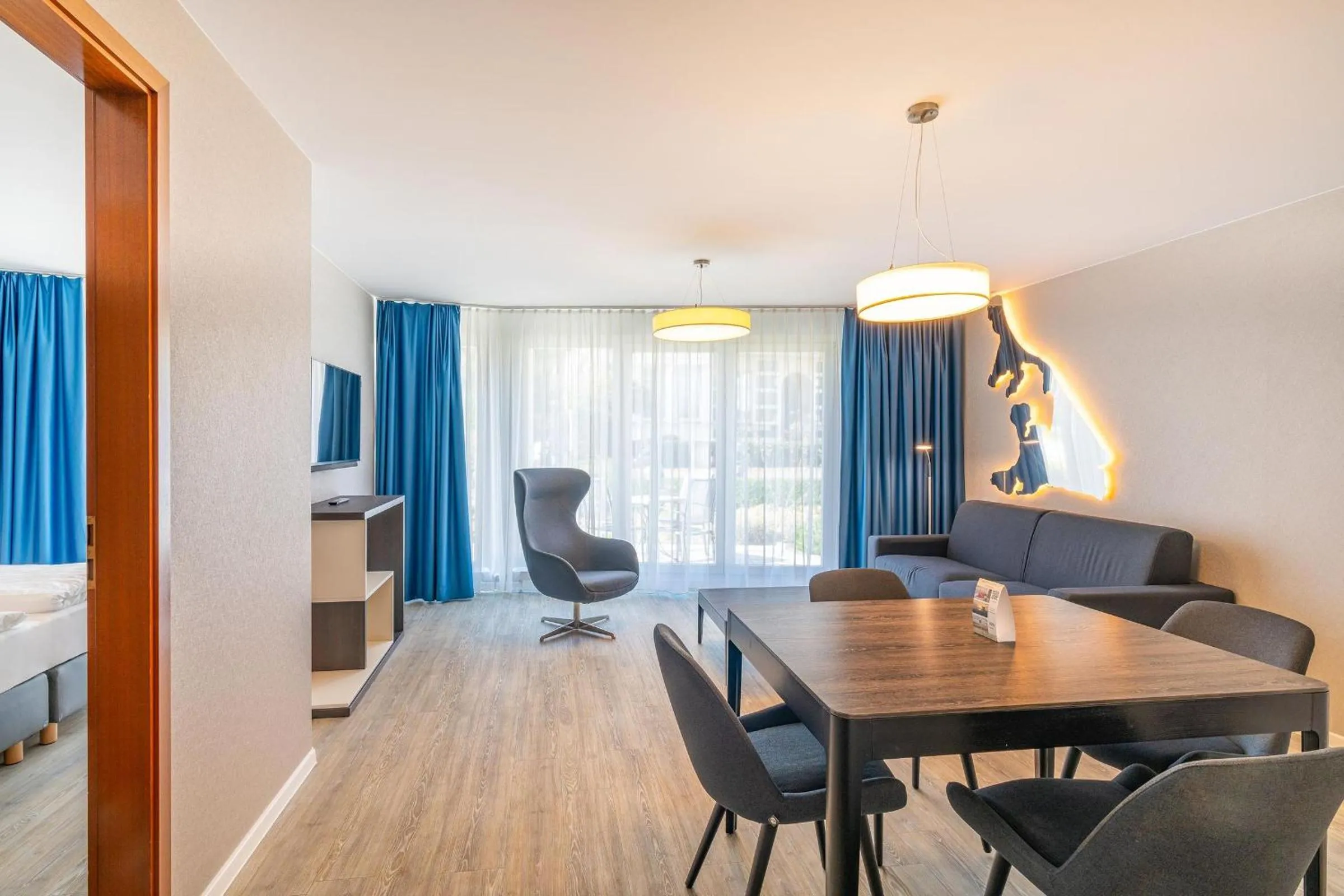 Dining area in SEETELHOTEL Ostseeresidenz Bansin mit Pool und unmittelbarer Strandnähe